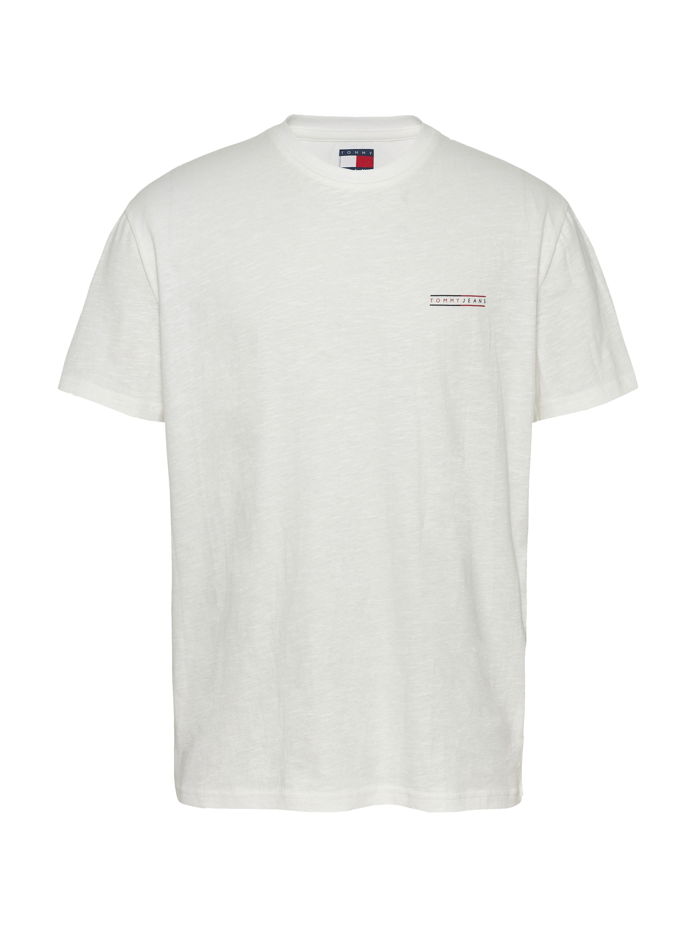Tommy Jeans Kurzarmshirt »TJM REG GRAPHIC SLUB TEE EXT«, Mit Rundhalsausschnitt