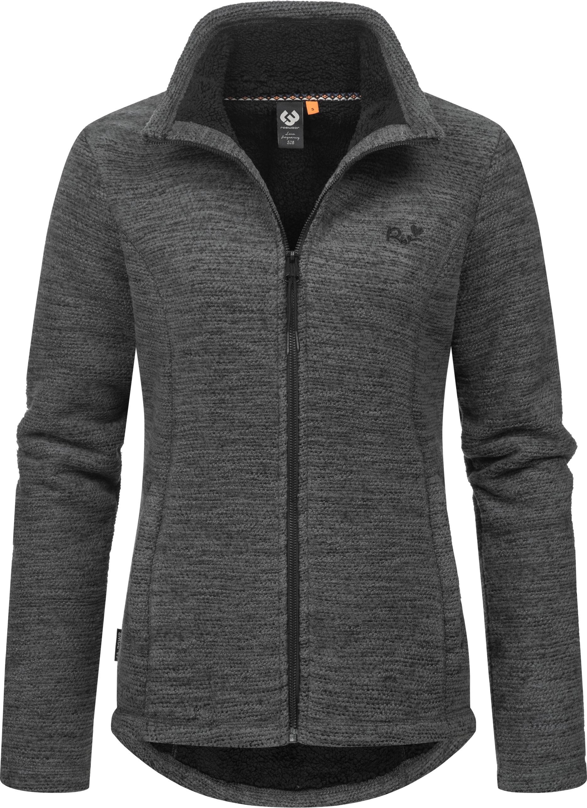 Ragwear Strickjacke »Liram Melange«, Kuschelige Übergangsjacke in Strick-Optik