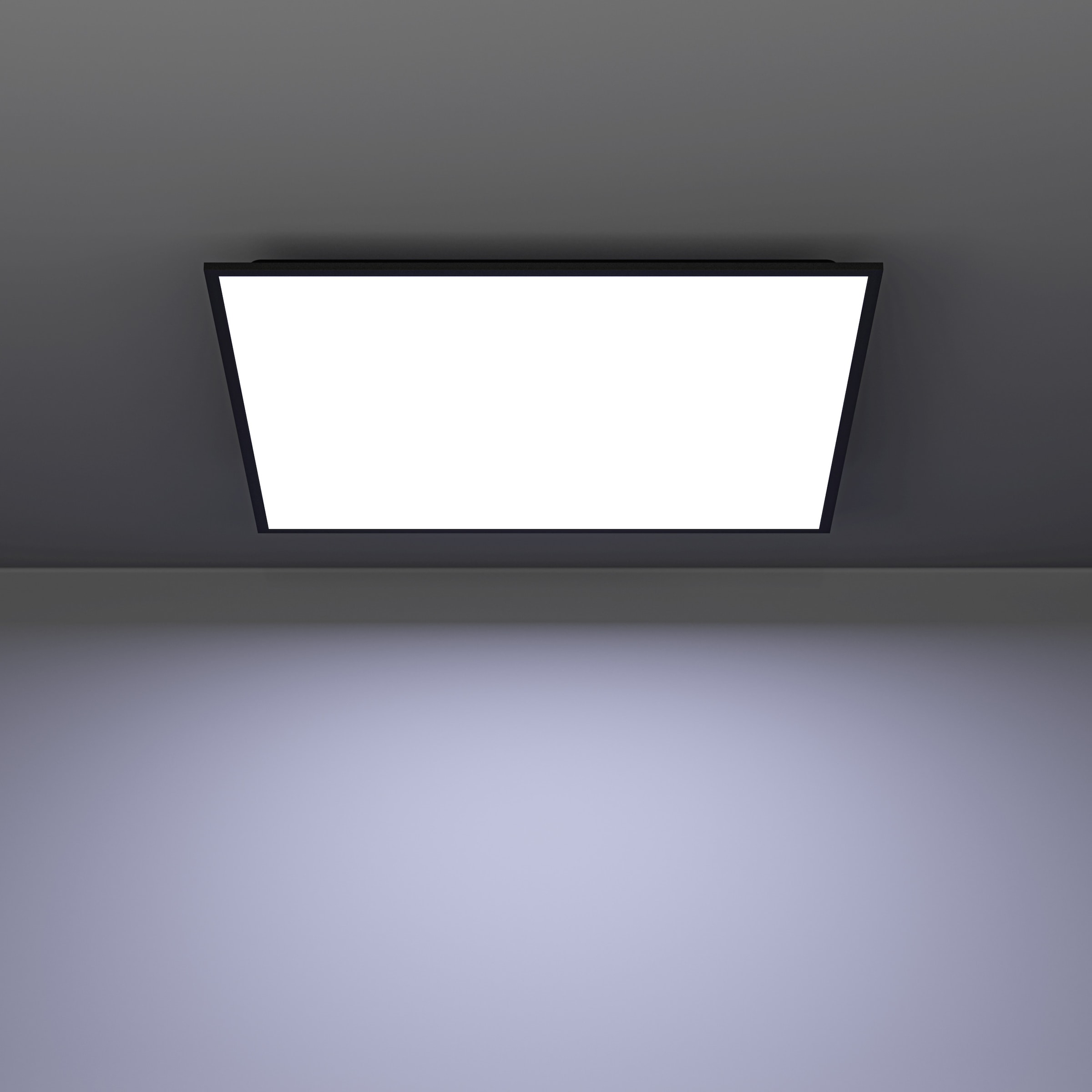 EGLO Deckenleuchte »MORADILLO Deckenlampe - Stahl - LED - 32,5W - IP20« LED-Modul 1 Stk. Kaltweiß | Neutralweiß | Warmweiß Wohzimmerlampe, Esszimmerlampe, Flur, Schlafzimmer, L59,5xB59,5xH6,1cm