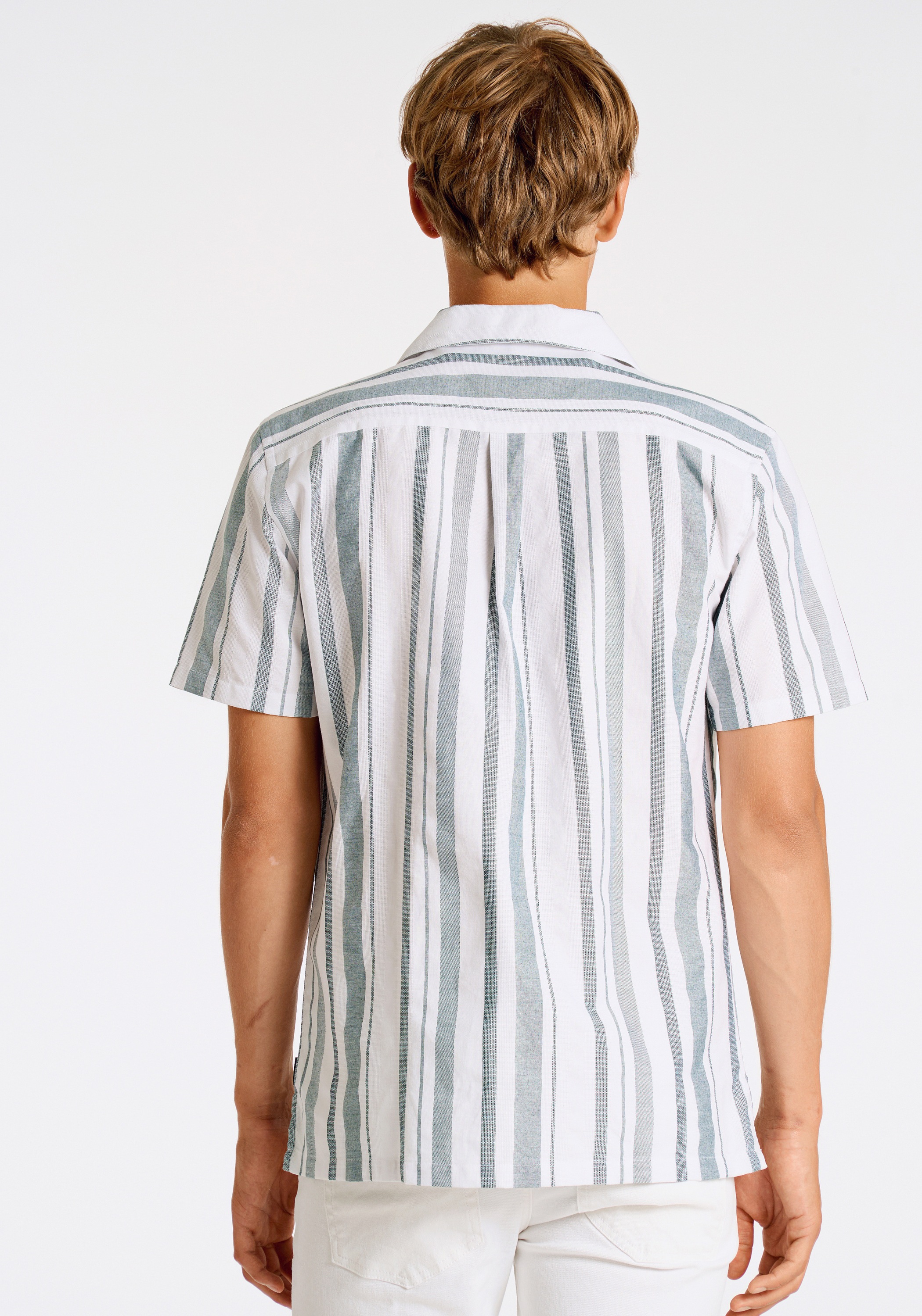 LINDBERGH Kurzarmhemd »Freizeithemd (Kurzarm) Loose Fit«