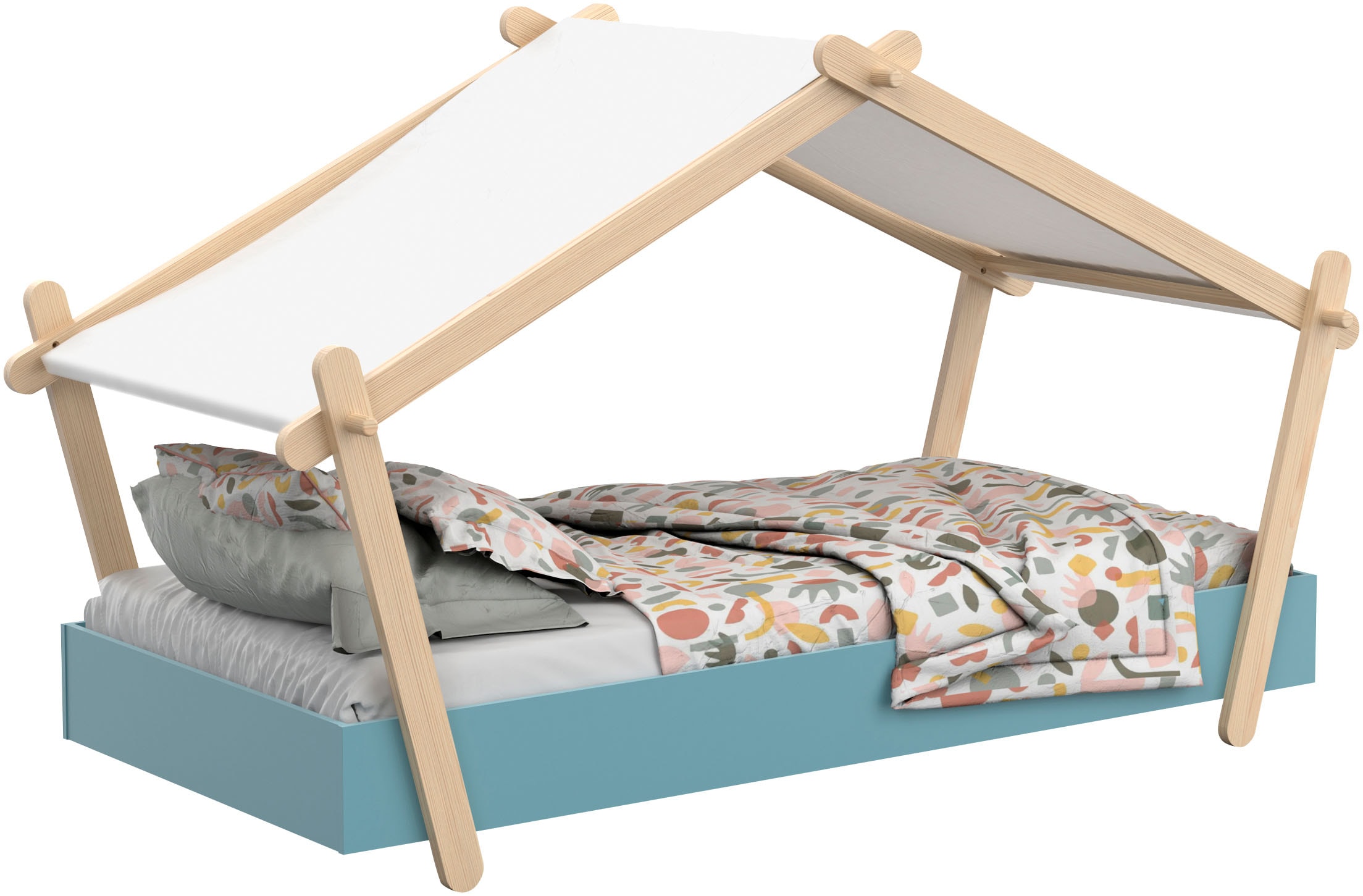 Demeyere GROUP Kinderbett »Lodge«, Bett in der Hausform