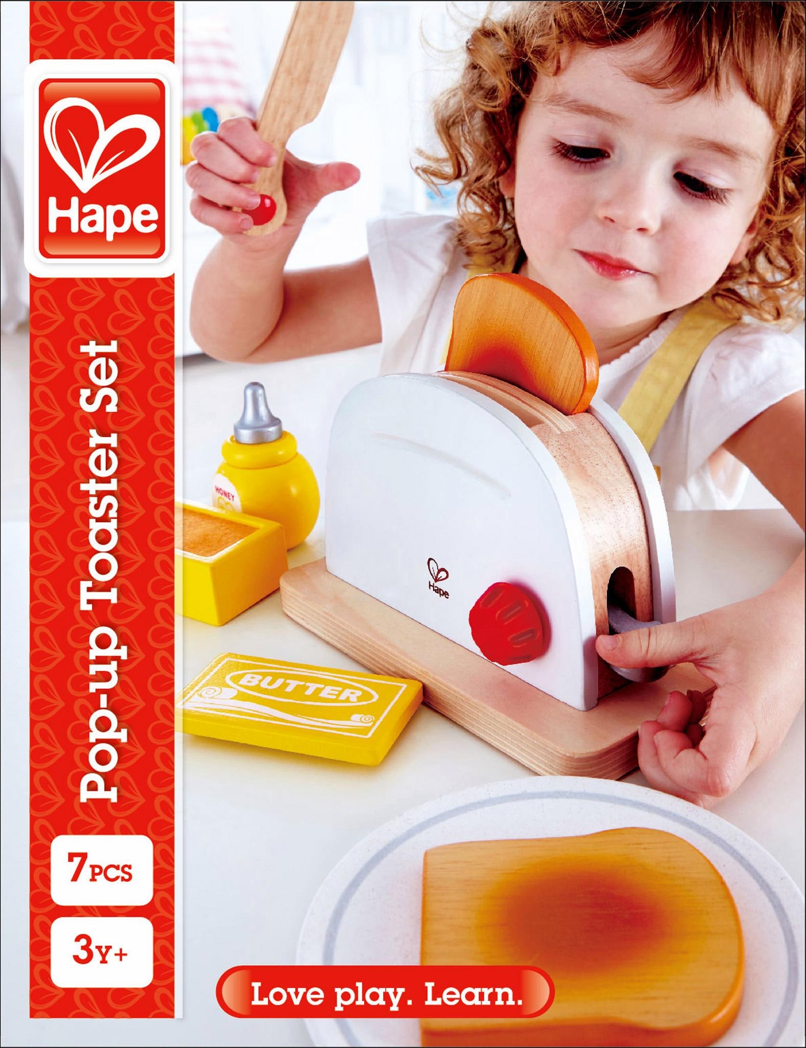 Hape pop up toaster set online