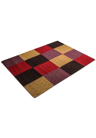 Teppich »Patchwork Teppich - Weys - rechteckig«, rechteckig