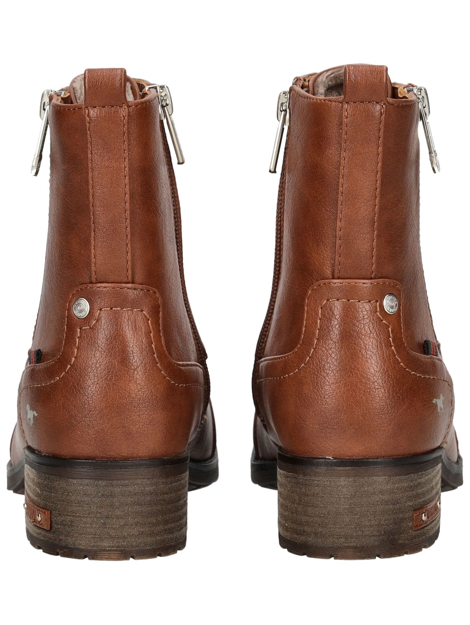 Mustang Shoes Schnürstiefelette »Mustang Shoes Stiefelette Lederimitat«