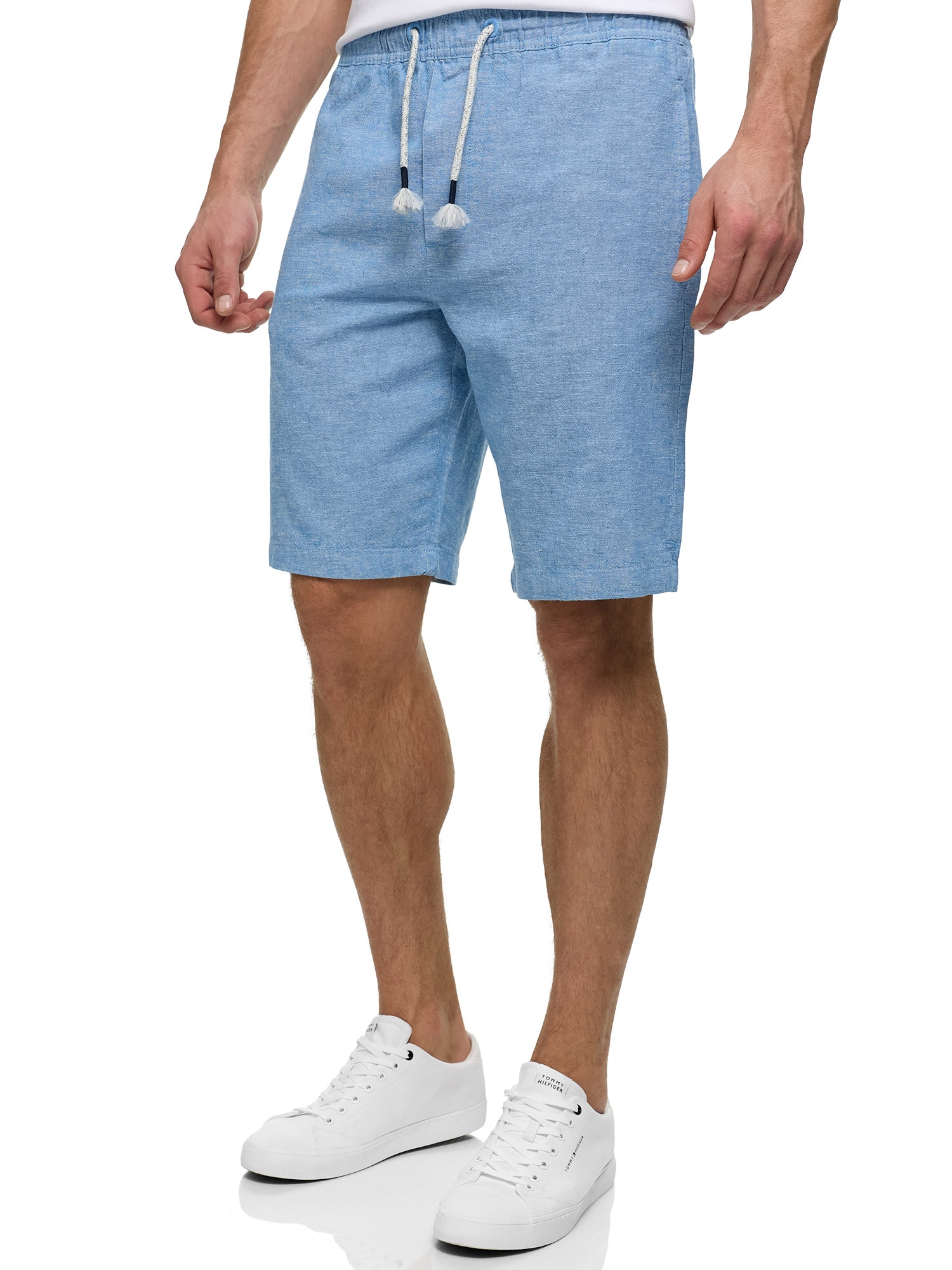 Indicode Leinenhose »INLeoni Shorts«
