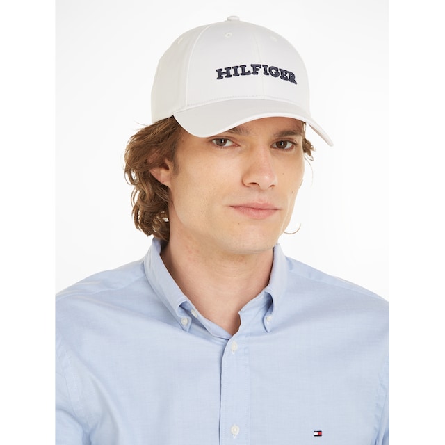 Tommy Hilfiger Baseball Cap »TH MONOTYPE CANVAS 6 PANEL CAP«, mit  Logoschriftzug über dem Schirm auf Rechnung online bestellen | BAUR