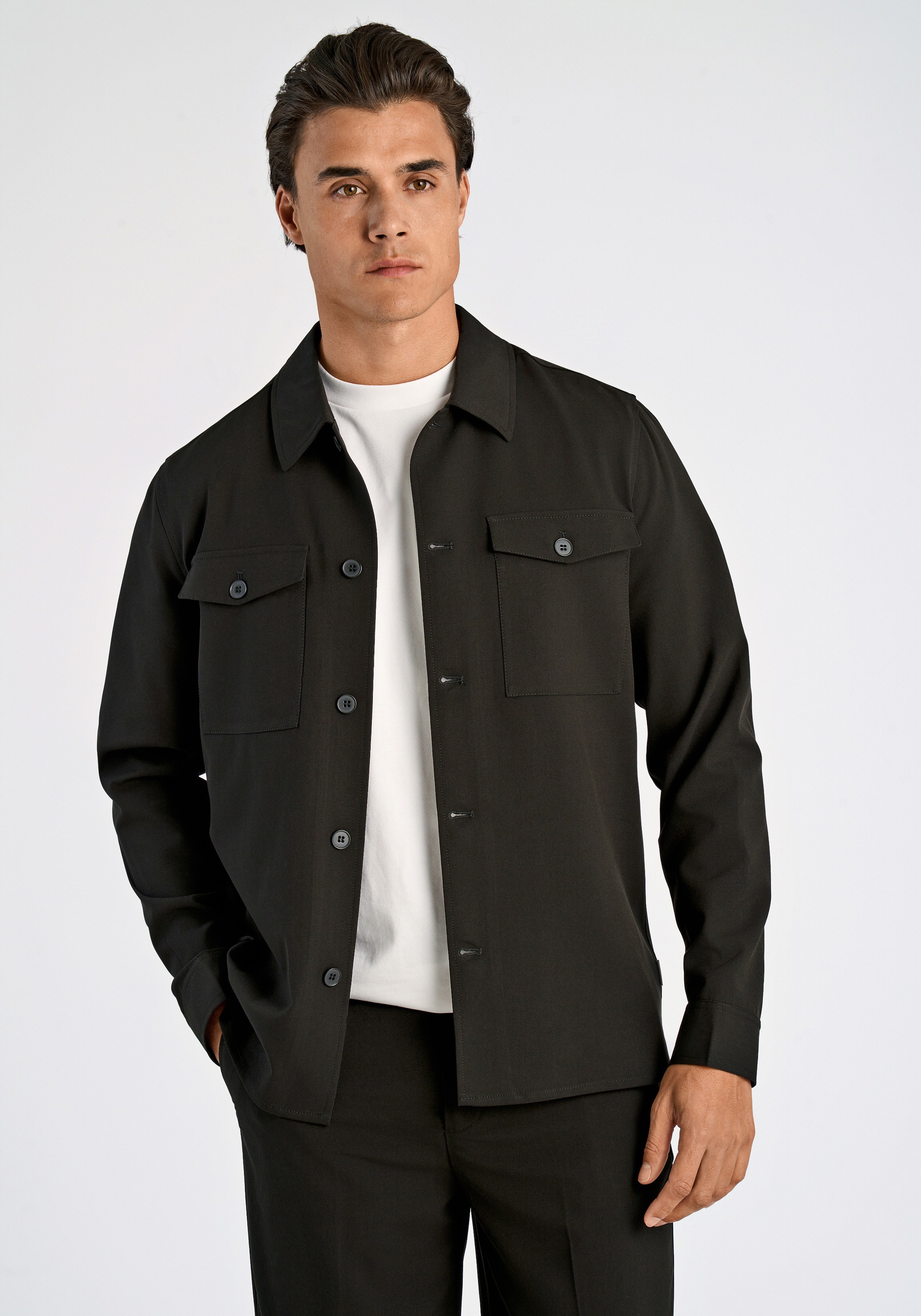 LINDBERGH Outdoorhemd "Hemdjacke Relaxed Fit"