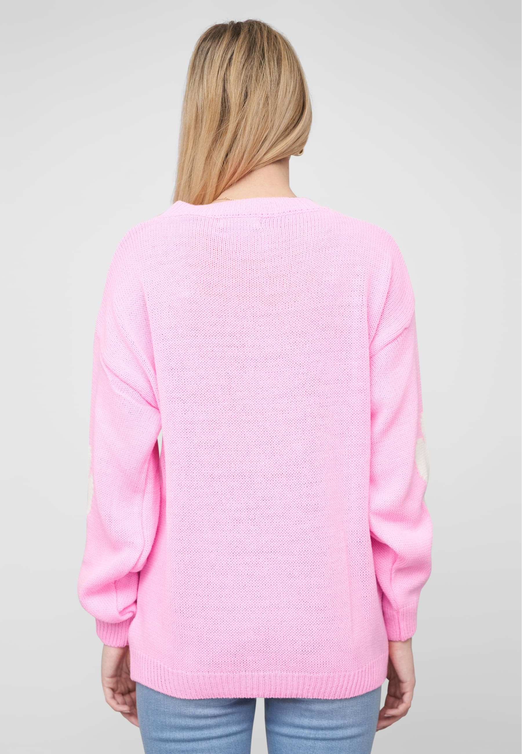 CLOUD 5IVE Rundhalspullover »CLOUD 5IVE Cloud 5ive Crewneck Knit Sweater with Flowers«, (1 tlg.)