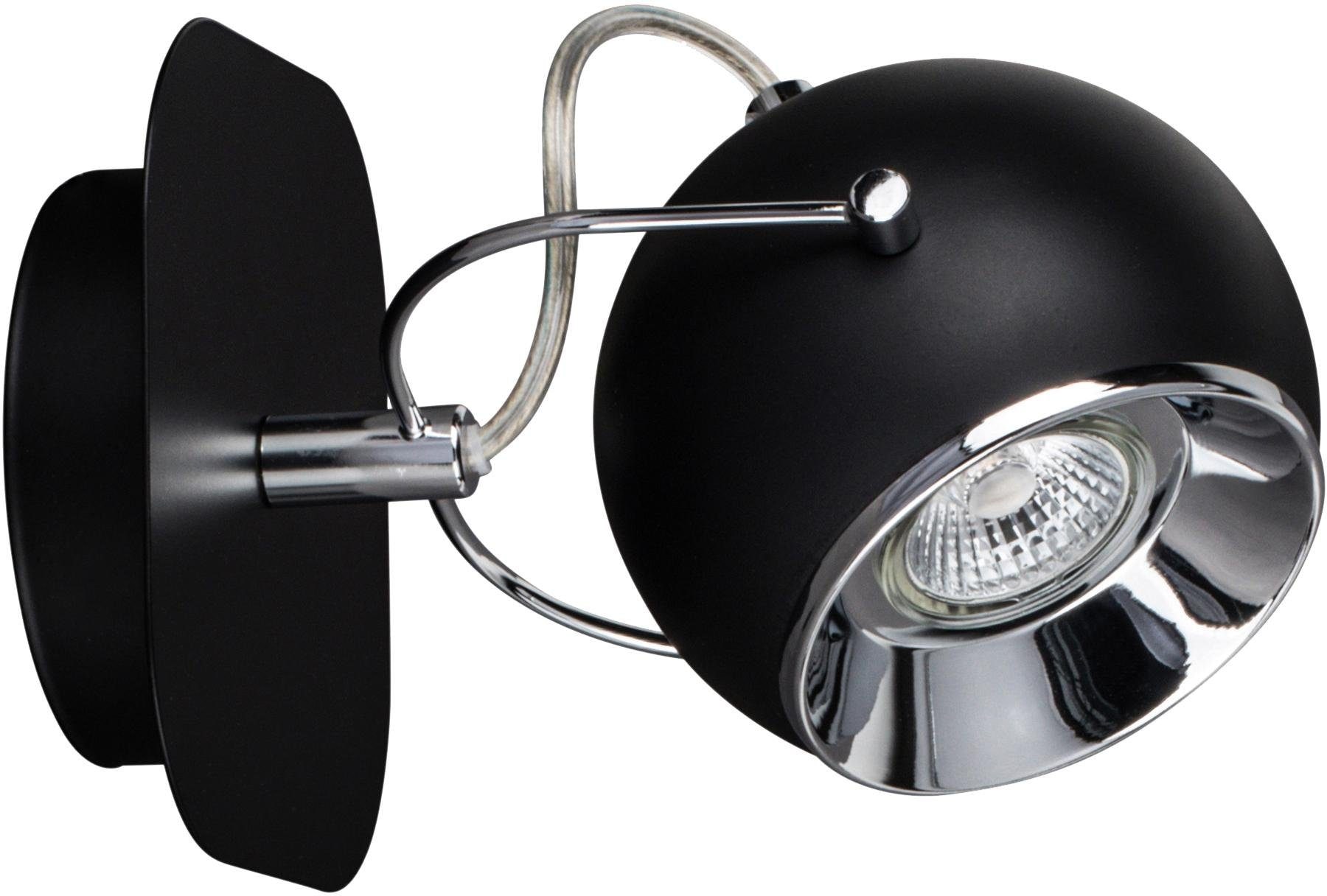 SPOT flammig-flammig, Light Wandleuchte BAUR LED-Leuchtmittel schwenkbar »BALL«, inkl., 1 Retro-Optik, verstellbar, flexibel |