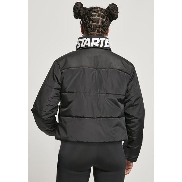 für Ladies Kapuze Winterjacke Black Logo Puffer ohne St.), (1 BAUR »Damen Starter kaufen | Label Starter Jacket«,
