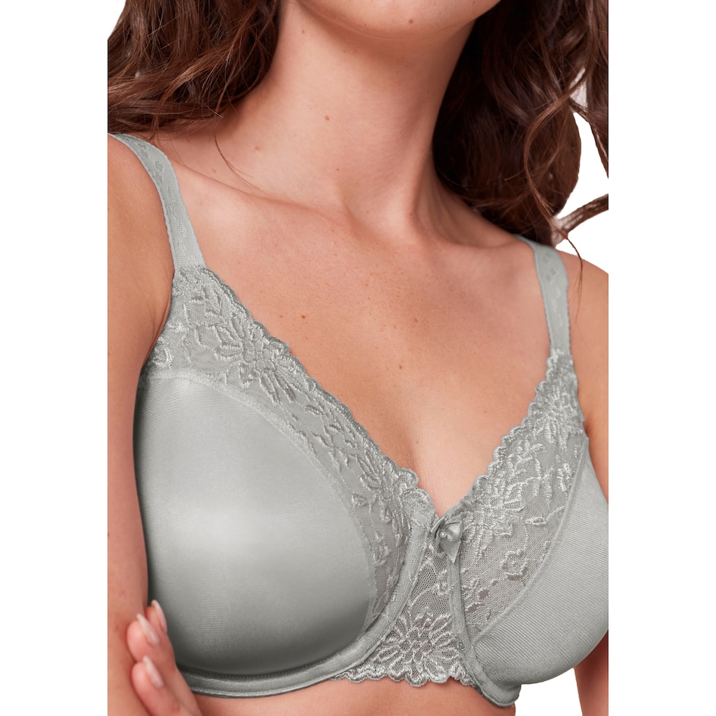 Triumph Minimizer-BH »Ladyform Soft W X«, Cup C-F, Bügel-BH mit Spitzendetails