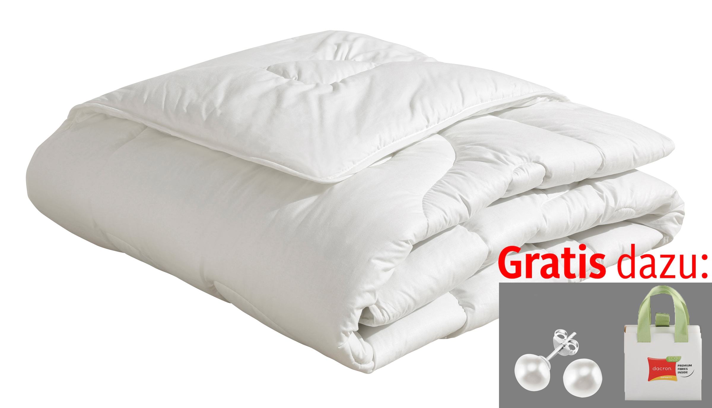 Beco Kunstfaserbettdecke "Aerelle™ Blue "Gold" NEUHEIT Bettdecke mit Gratis günstig online kaufen