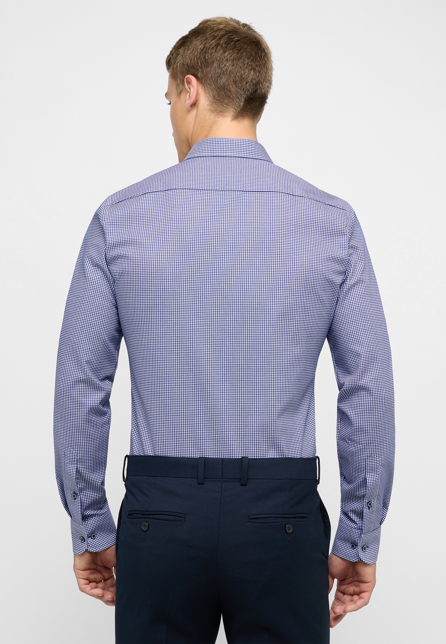 Eterna Langarmhemd »SLIM FIT«, NON IRON (bügelfrei)