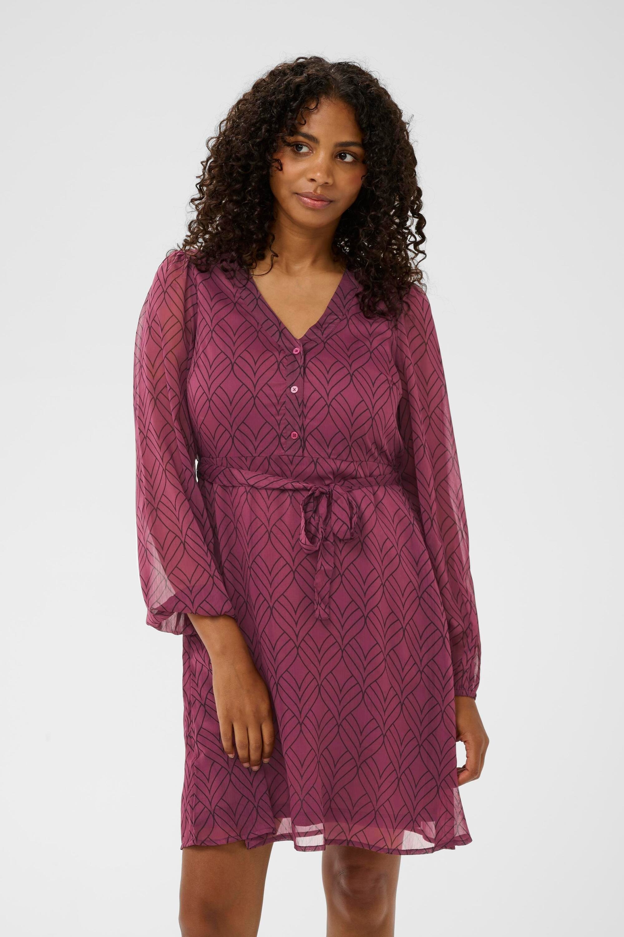 KAFFE Midikleid »Kleid KAdemi«