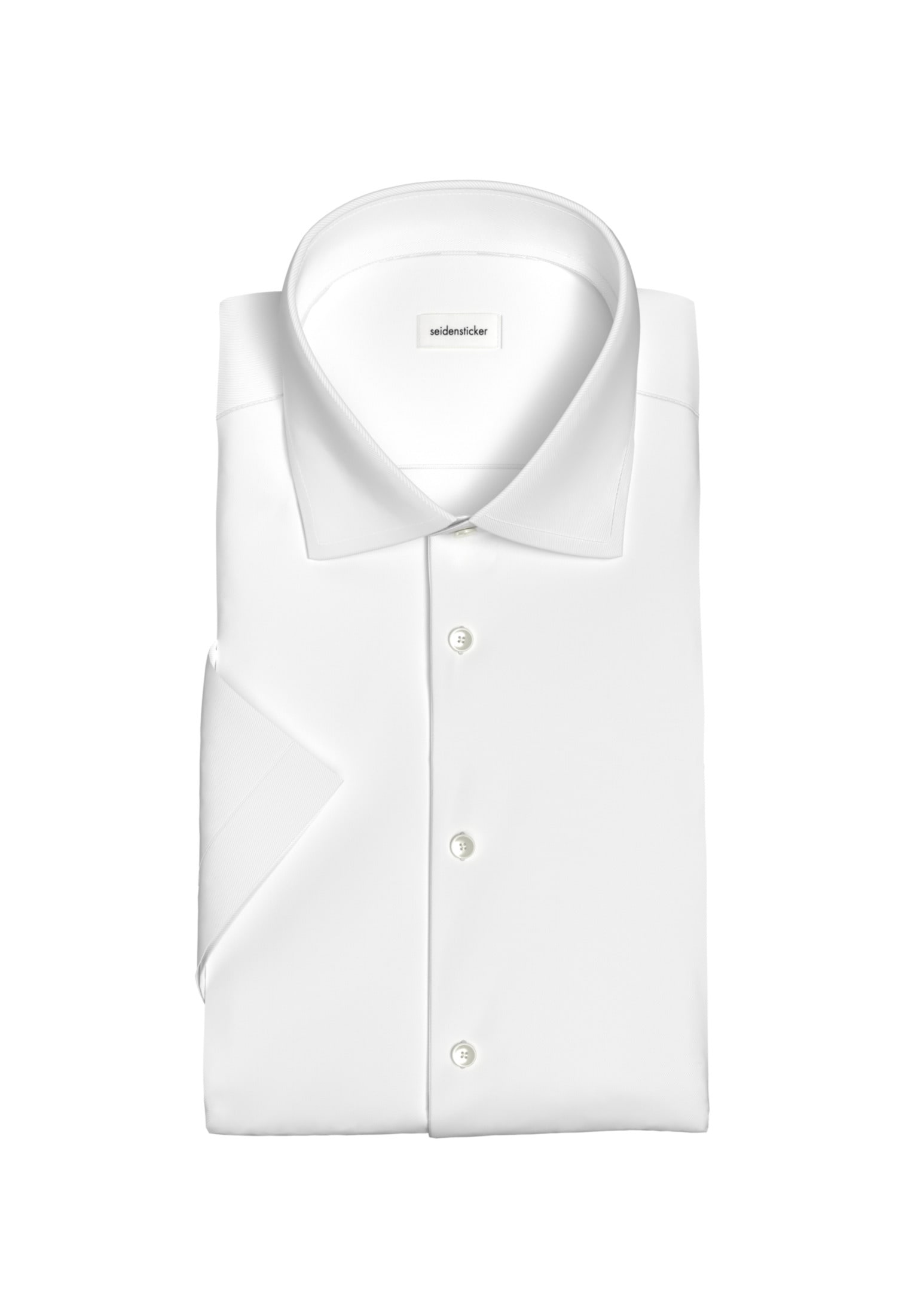 seidensticker Businesshemd »Slim«, Slim Kurzarm Kentkragen Uni