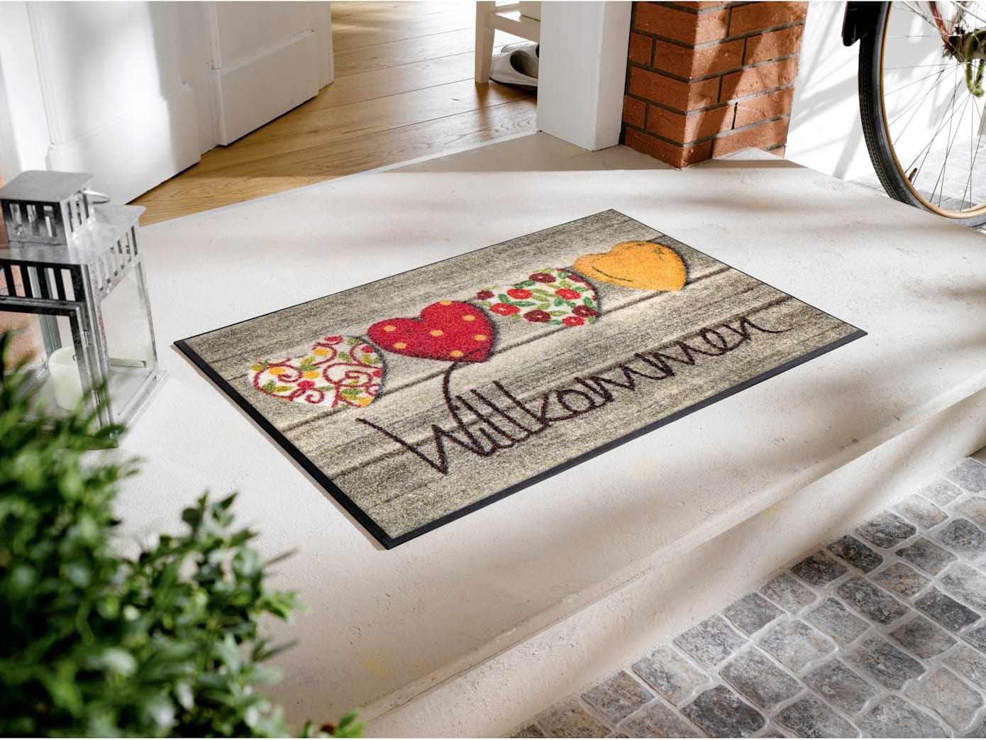 wash+dry by Kleen-Tex Fußmatte rechteckig 7 mm Höhe günstig online kaufen