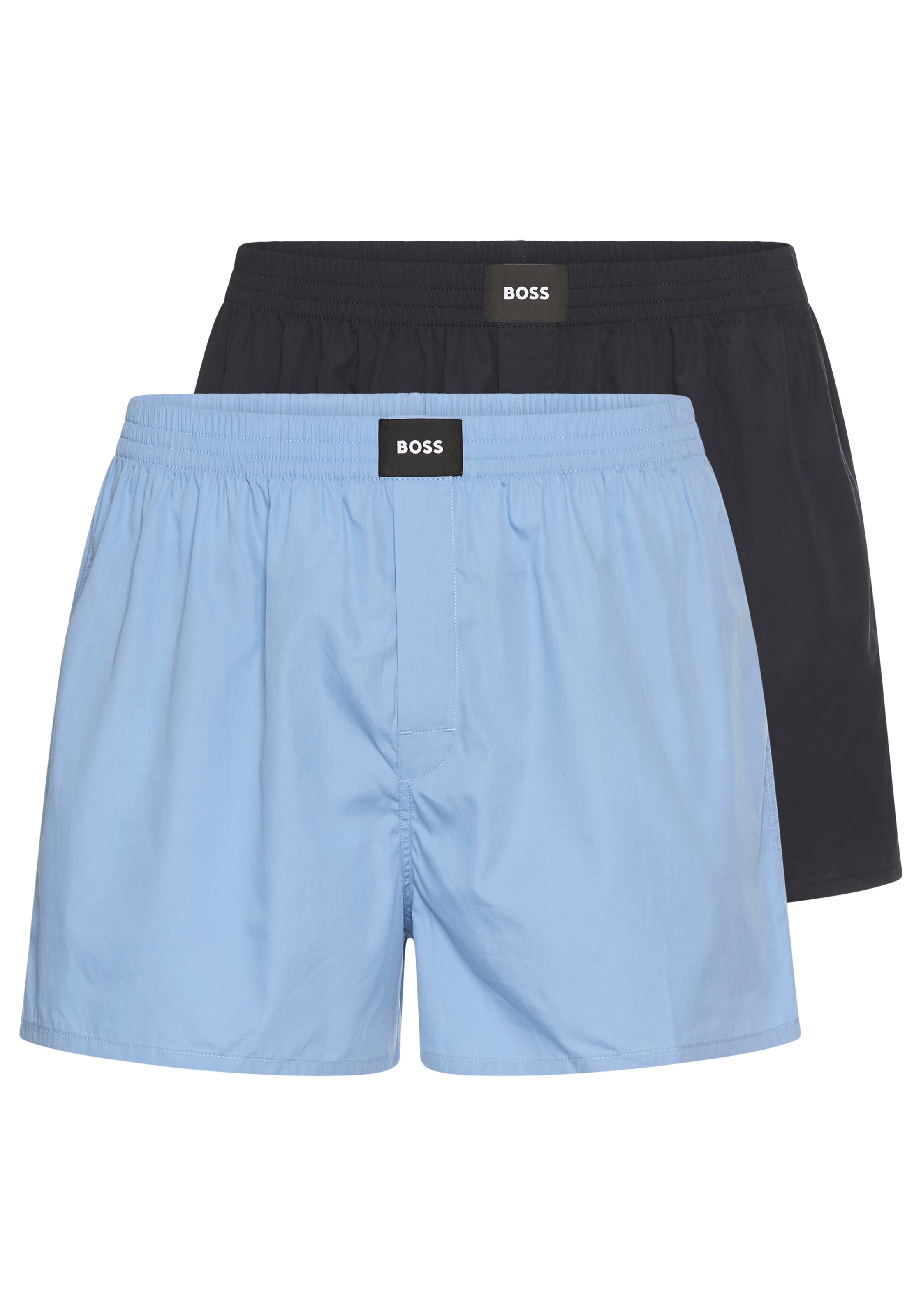 BOSS Boxer "2P Boxer S. CW Peach", (Packung, 2 St., 2er), mit BOSS Logopatc günstig online kaufen