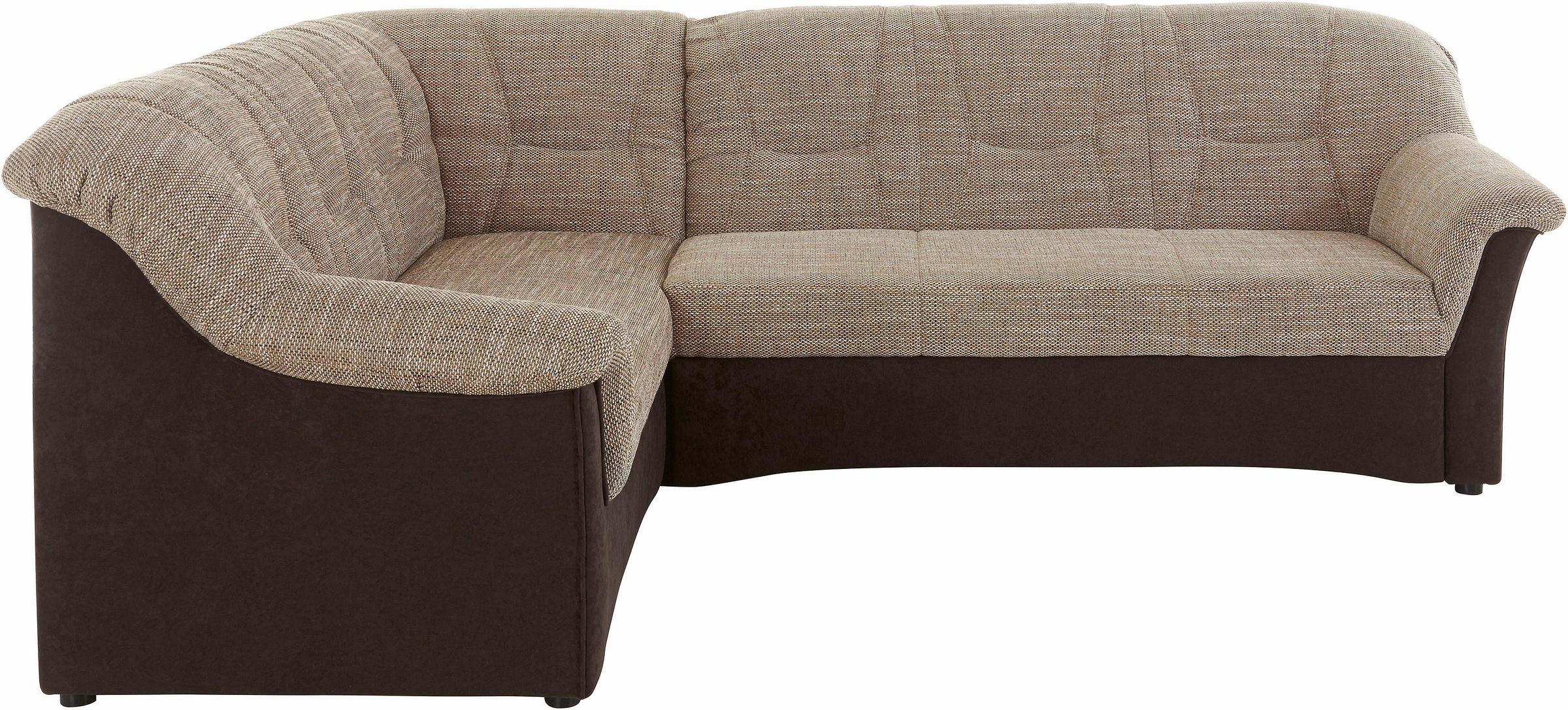 DOMO collection Ecksofa "Sarafina zeitlos&bequem, optional mit Federkern, B günstig online kaufen