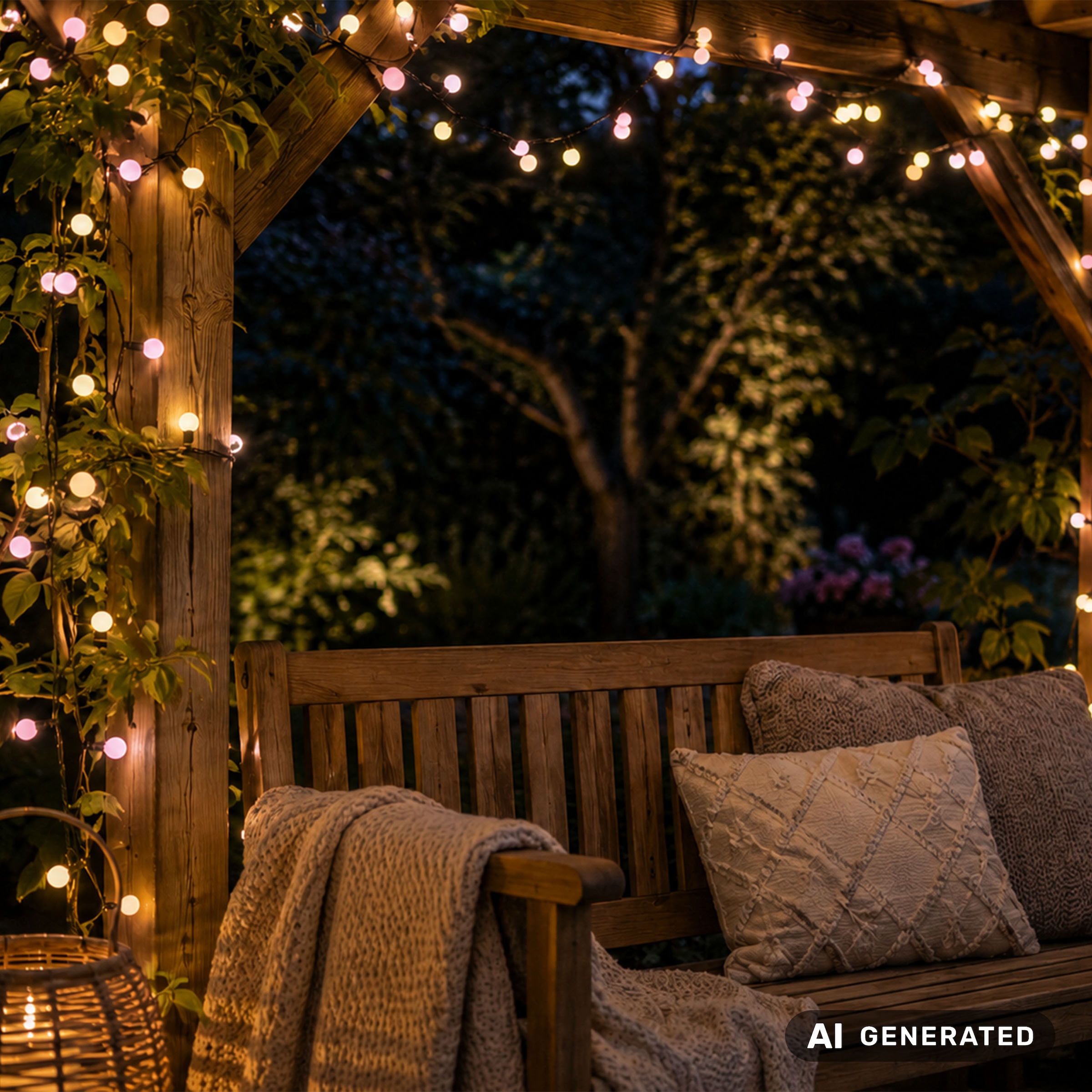 OTTO home LED-Lichterkette »Clusterlichterkette mit Kugel LEDs, 3/6/2/18/24 m Länge, bunt, 11 Modi« warmweiß & bunt, Timer, Memory Funktion, IP44, Indoor, Outdoor, Garten