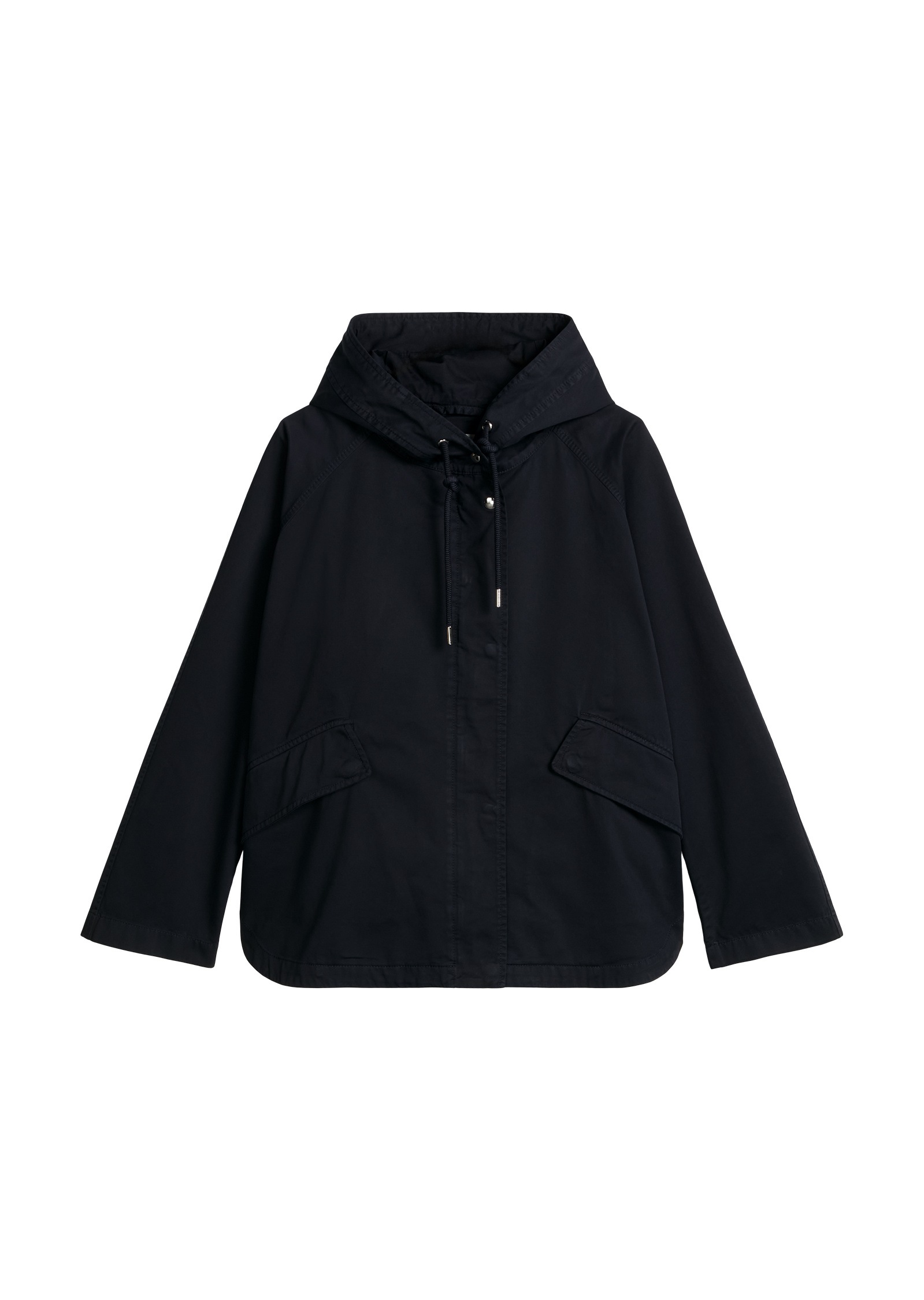 Marc O'Polo Outdoorjacke »aus Organic Cotton-Twill« mit Kapuze