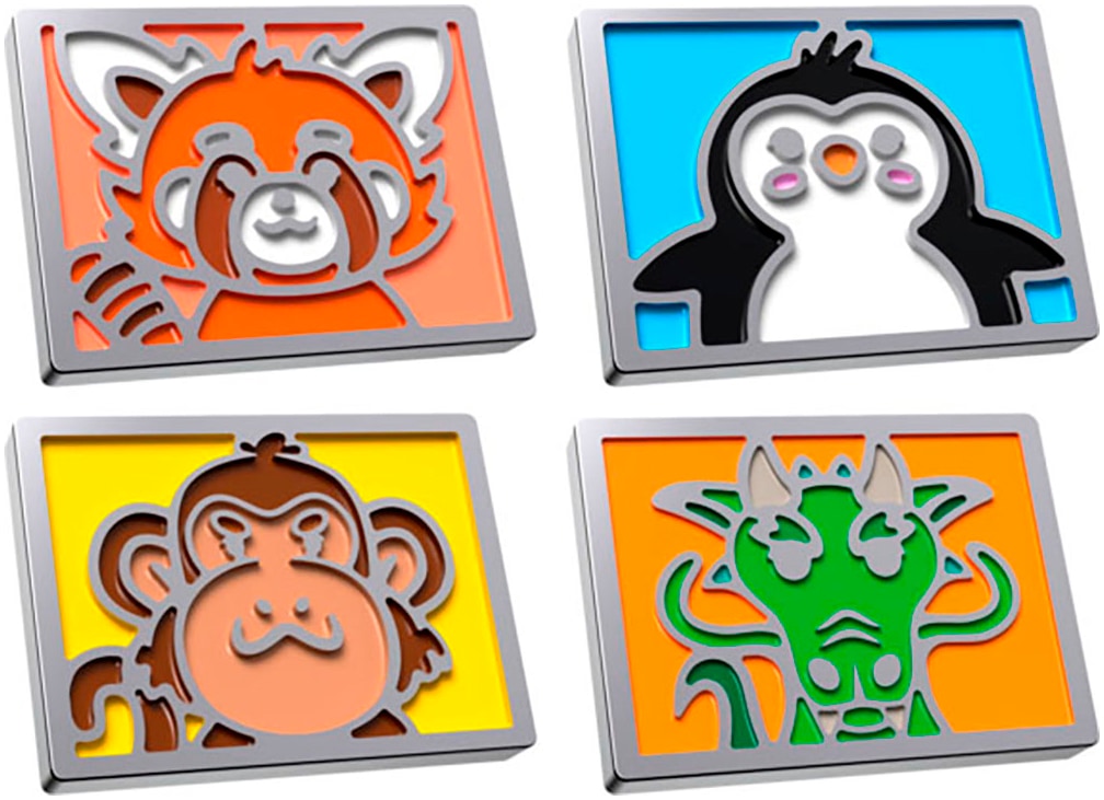 HyperX Schutz-Set »Cute Series Magnetic Badge (Rise)«