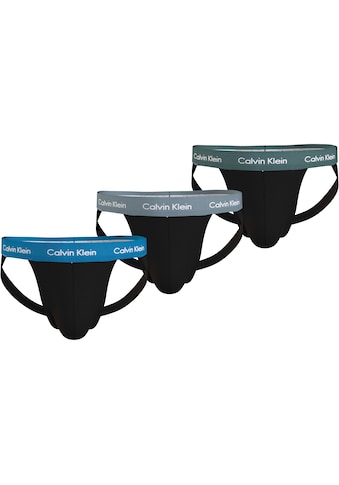 String »JOCK STRAP 3PK«, (Packung, 3 St., 3er-Pack), mit Logo-Elastikbund