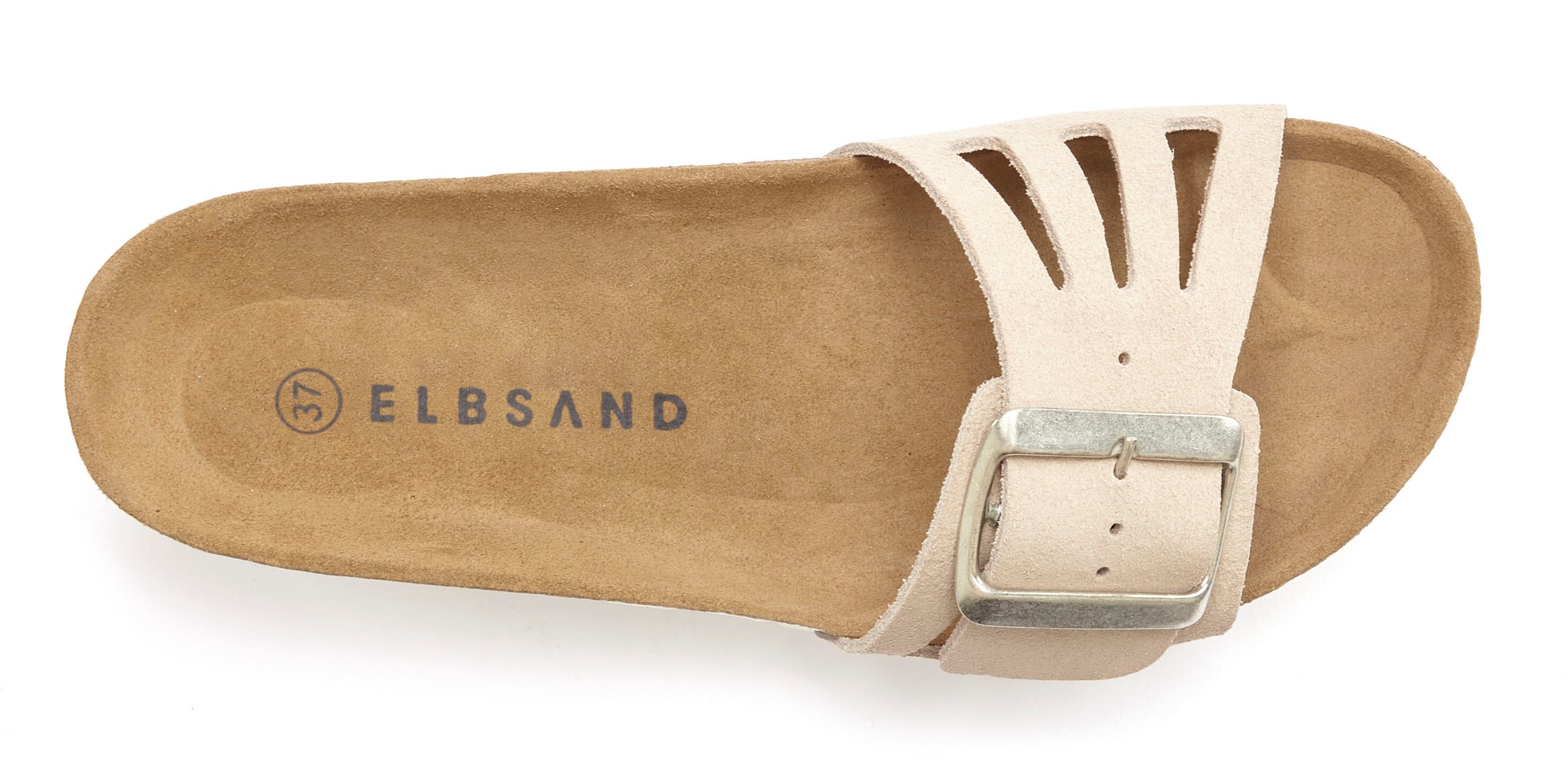 ELBSAND Pantolette Beige 38 2