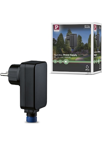 Trafo »Outdoor Plug & Shine Power Supply Schwarz Kunststoff«, (Packung, 1 St.)