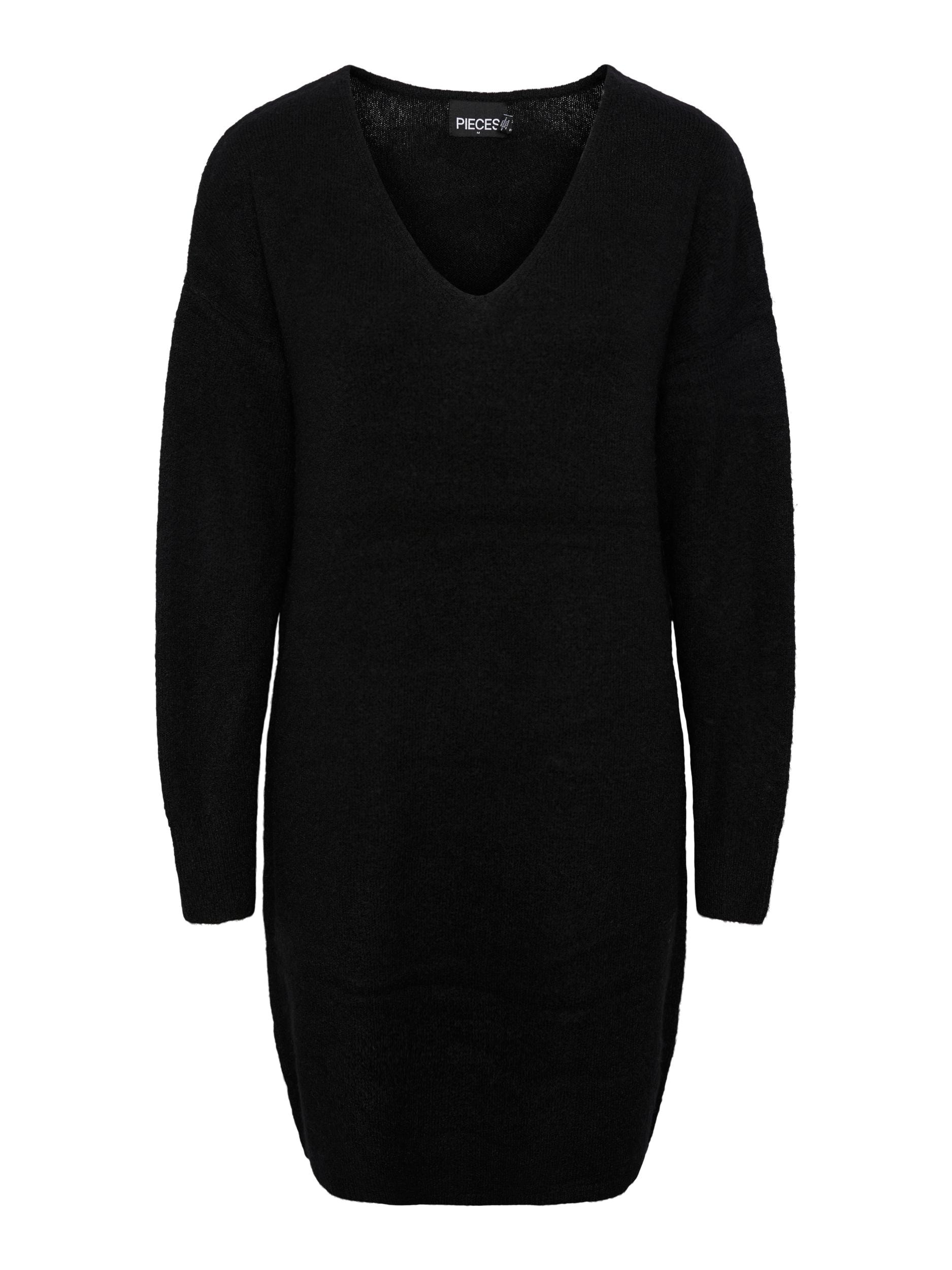 | pieces LS BAUR BC« »PCJULIANA kaufen Strickkleid NOOS DRESS V-NECK für KNIT