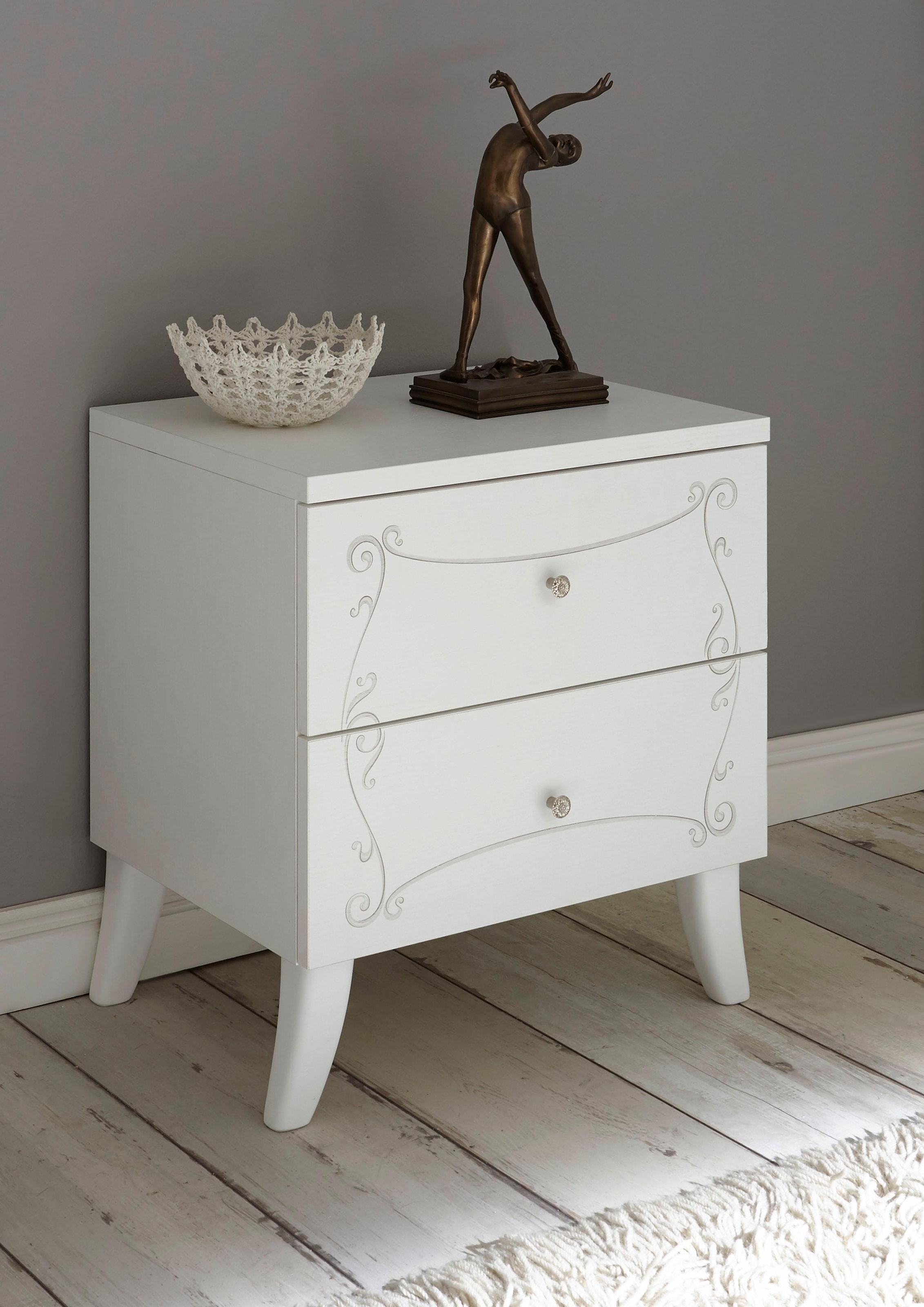 Home affaire Nachtkommode Höhe 56 cm günstig online kaufen