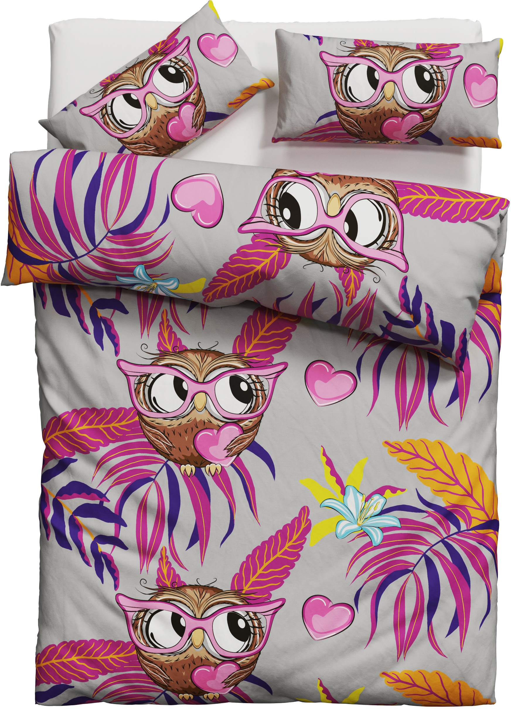 OTTO home Bettwäsche "Physalis" 2 Stk. tlg. in Gr. 135x200 oder 155x220 cm, günstig online kaufen