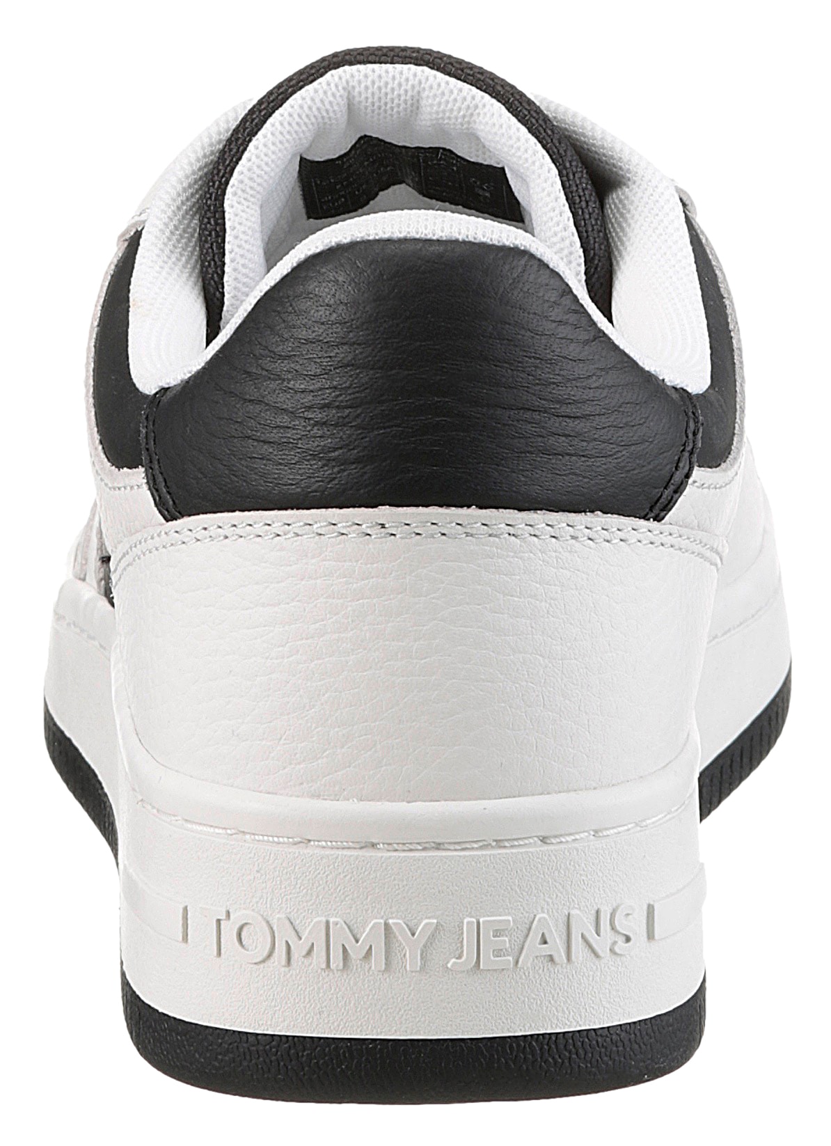 Tommy Jeans Plateausneaker »TJM RETRO BASKET CUPSOLE TUMBLE«, Freizeitschuh, Halbschuh, Schnürschuh mit gepolstertem Schaftrand