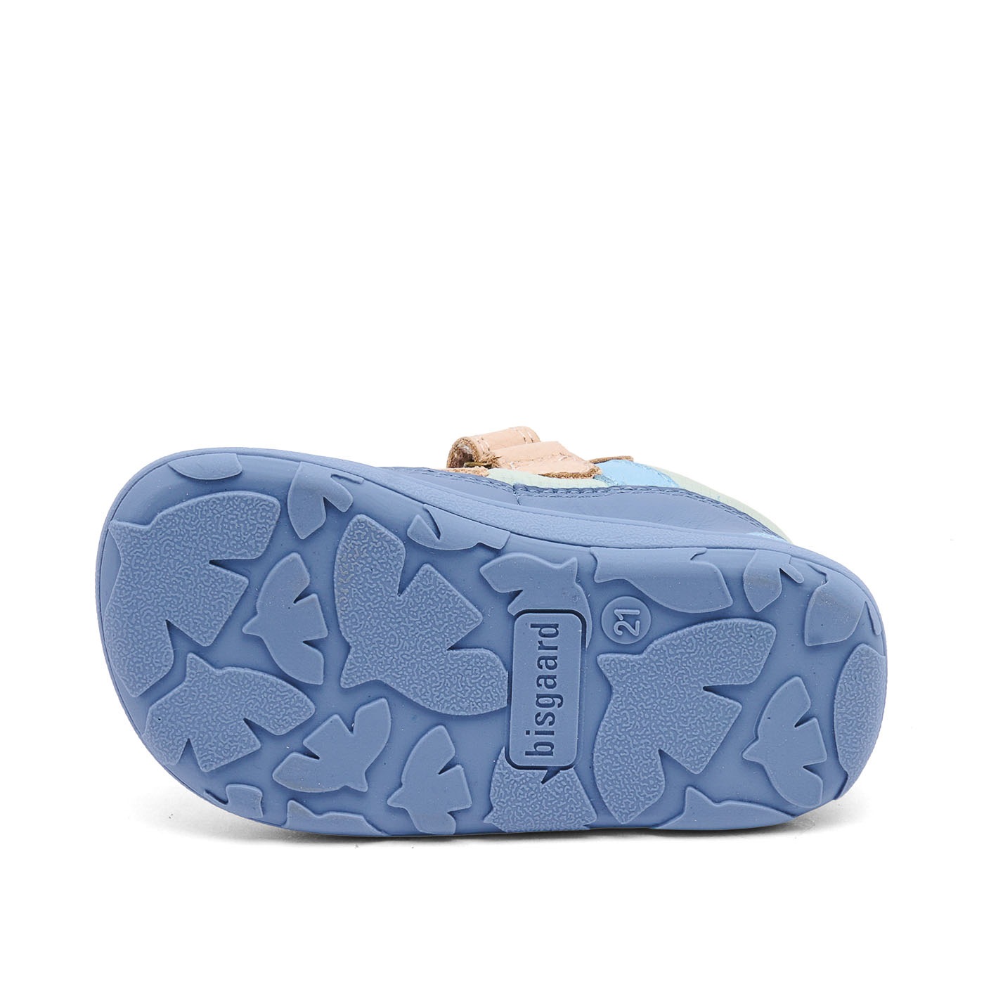 Bisgaard Barfußschuh »barefoot elroy«  Klettschuh mit bunter Sohle, Größenschablone zum Download