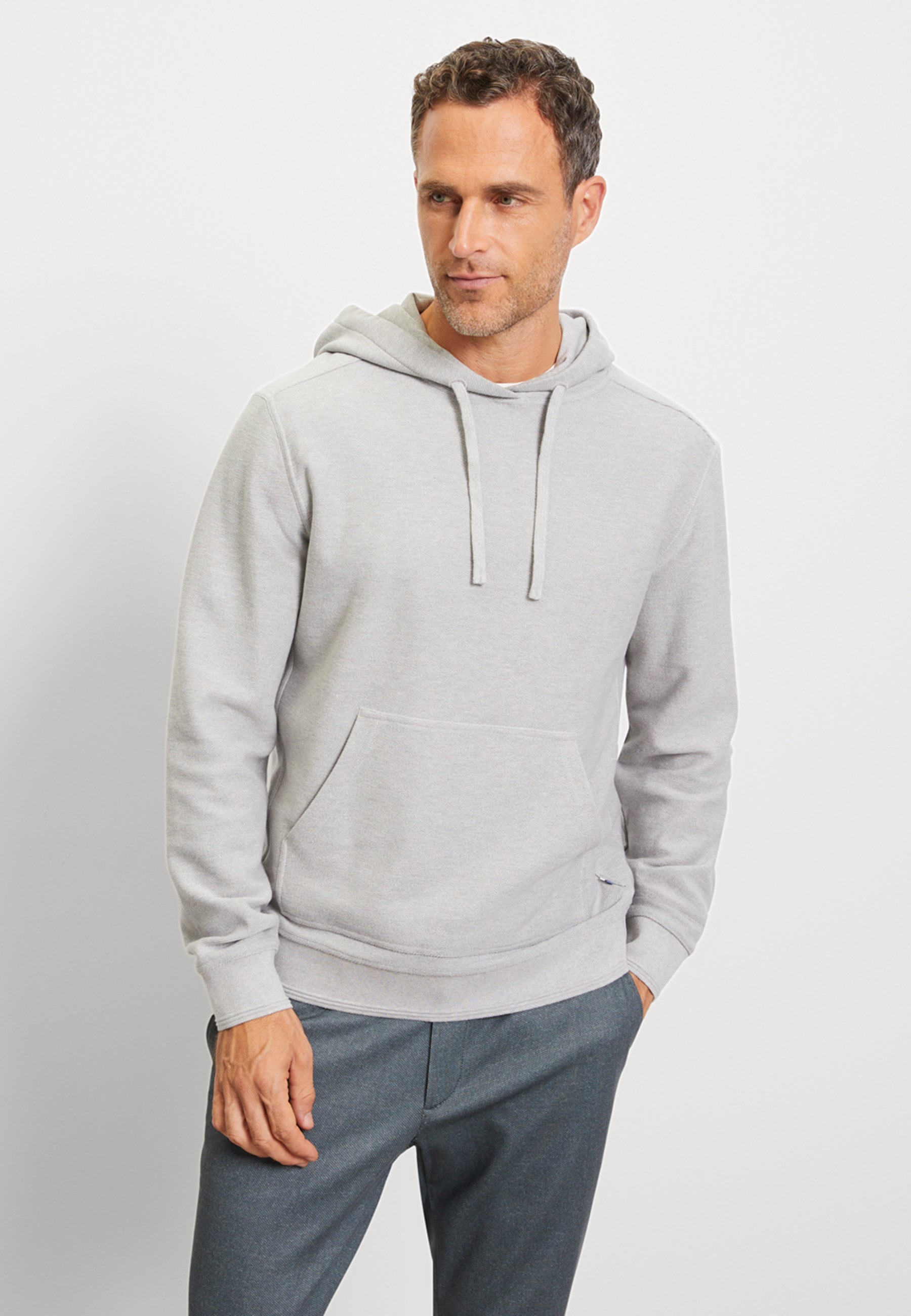 OLYMP Sweatshirt "OLYMP Casual Wirk, Hoodie"