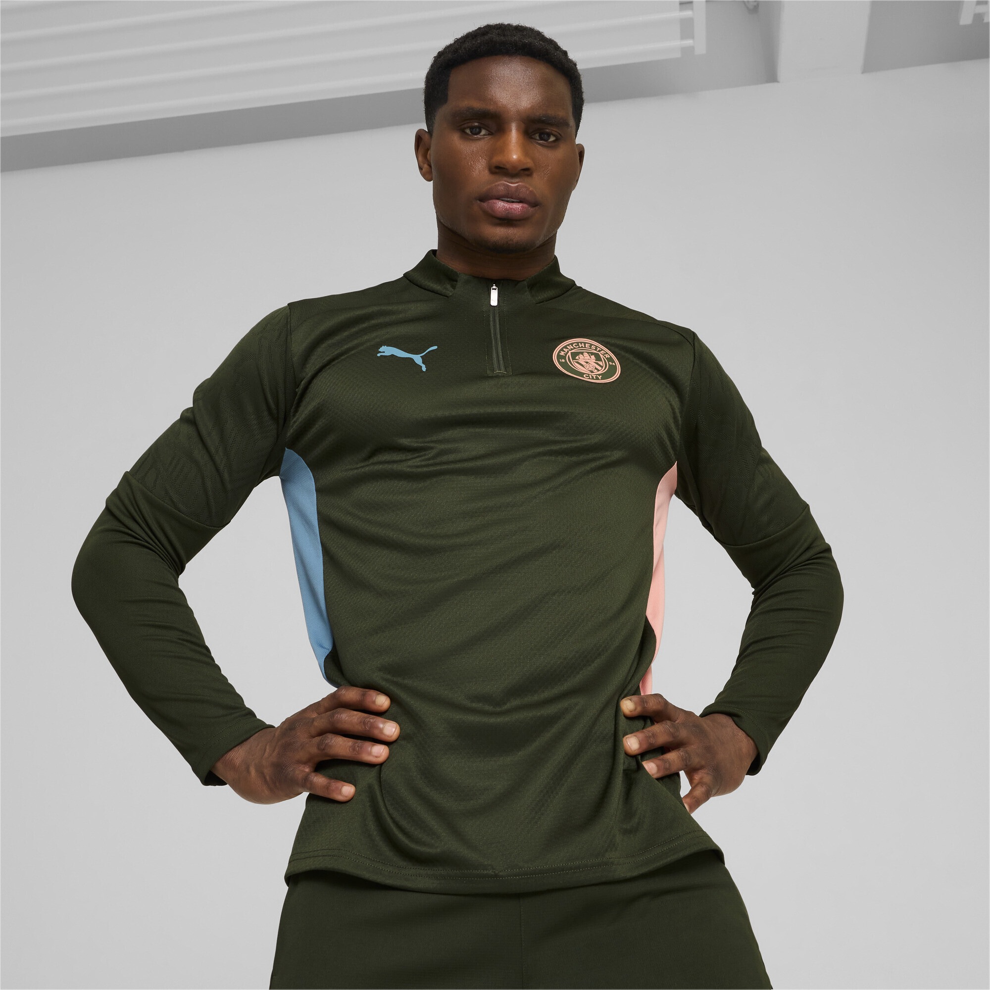 PUMA T-Shirt »Manchester City Trainingsoberteil Herren«