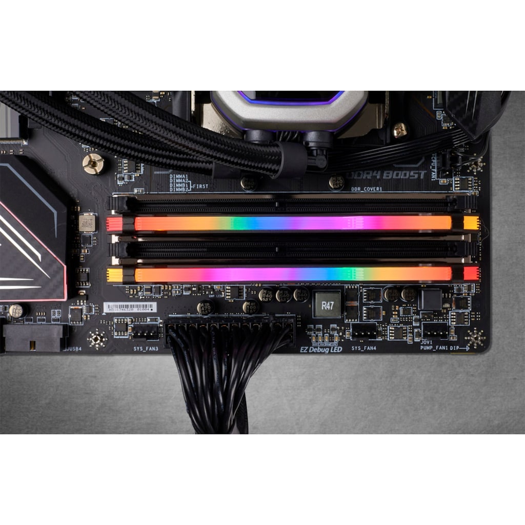 Corsair PC-Arbeitsspeicher »VENGEANCE® RGB PRO 32 GB (2 x 16 GB) DDR4 DRAM 3.200 MHz C16«