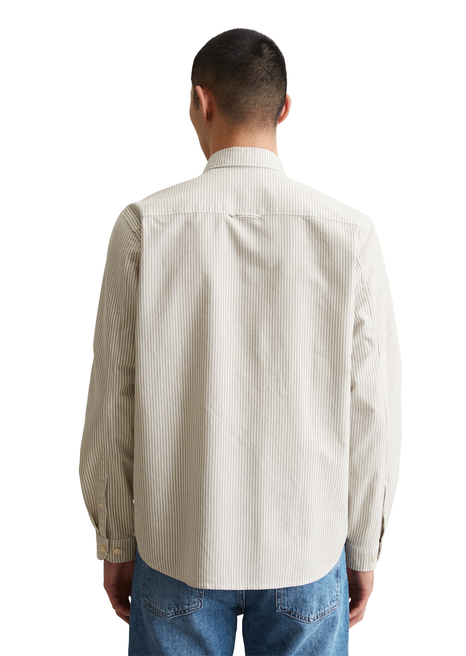 Marc O'Polo DENIM Langarmhemd »aus reiner Bio-Baumwolle«