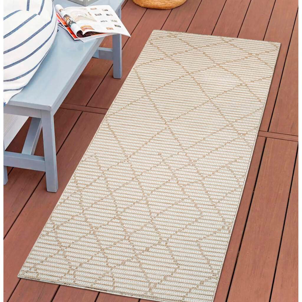 Carpet City Outdoorteppich »PALM3526« rechteckig 5...