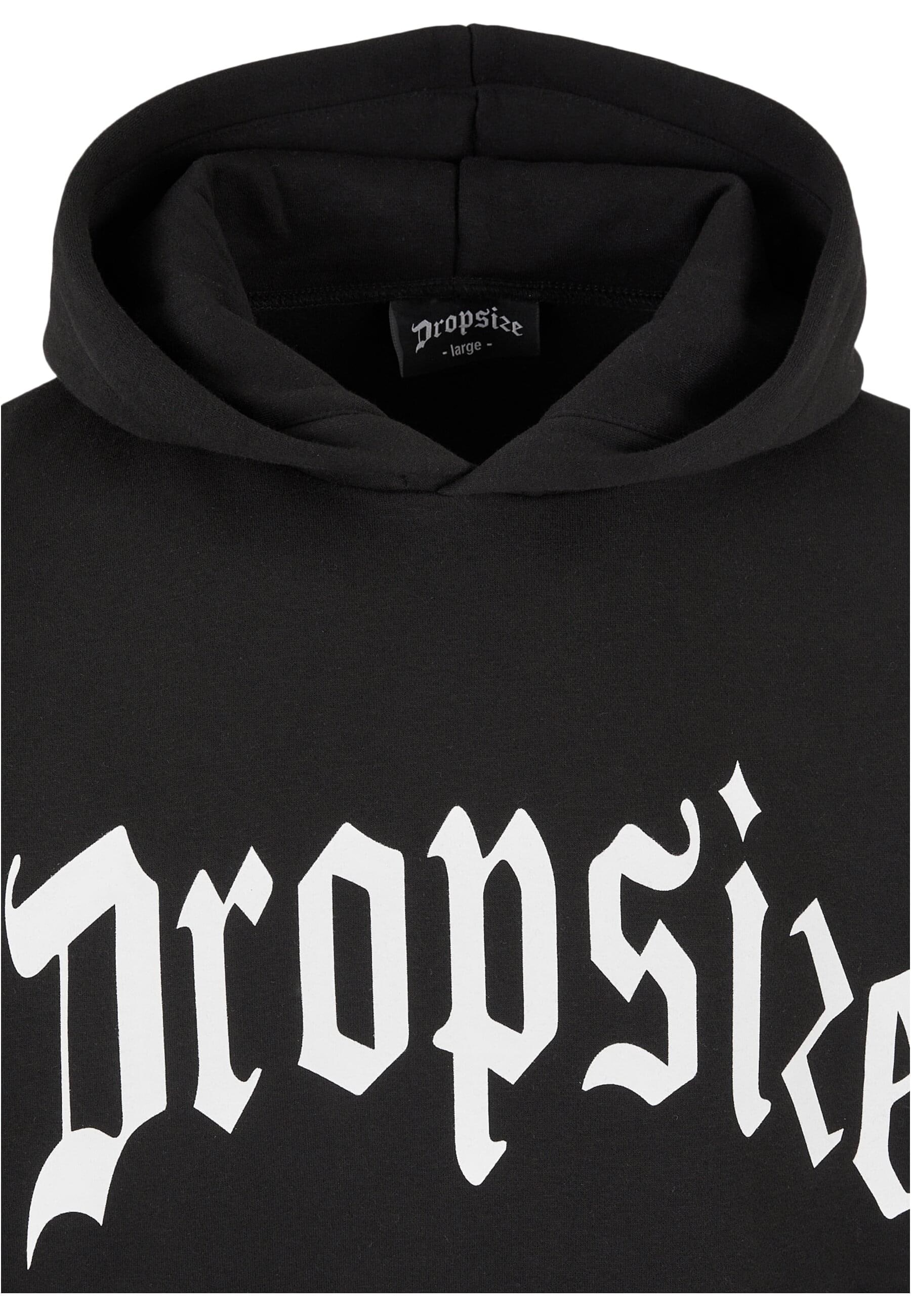 Dropsize Kapuzensweatshirt »Dropsize Herren Heavy Logo Design Hoodie«, (1 tlg.)