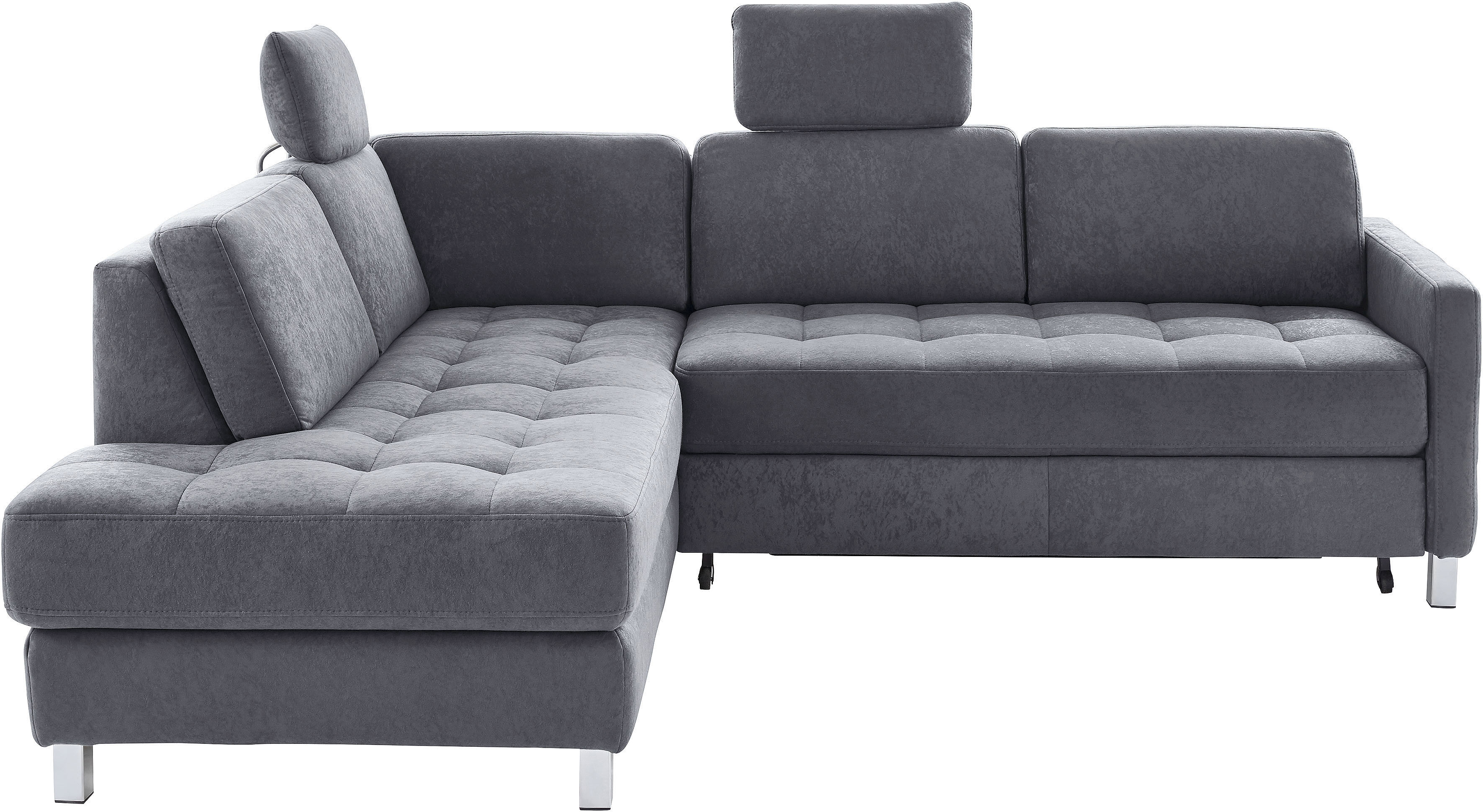 sit&more Ecksofa "Pablo L-Form" wahlweise mit Schlaffunktion