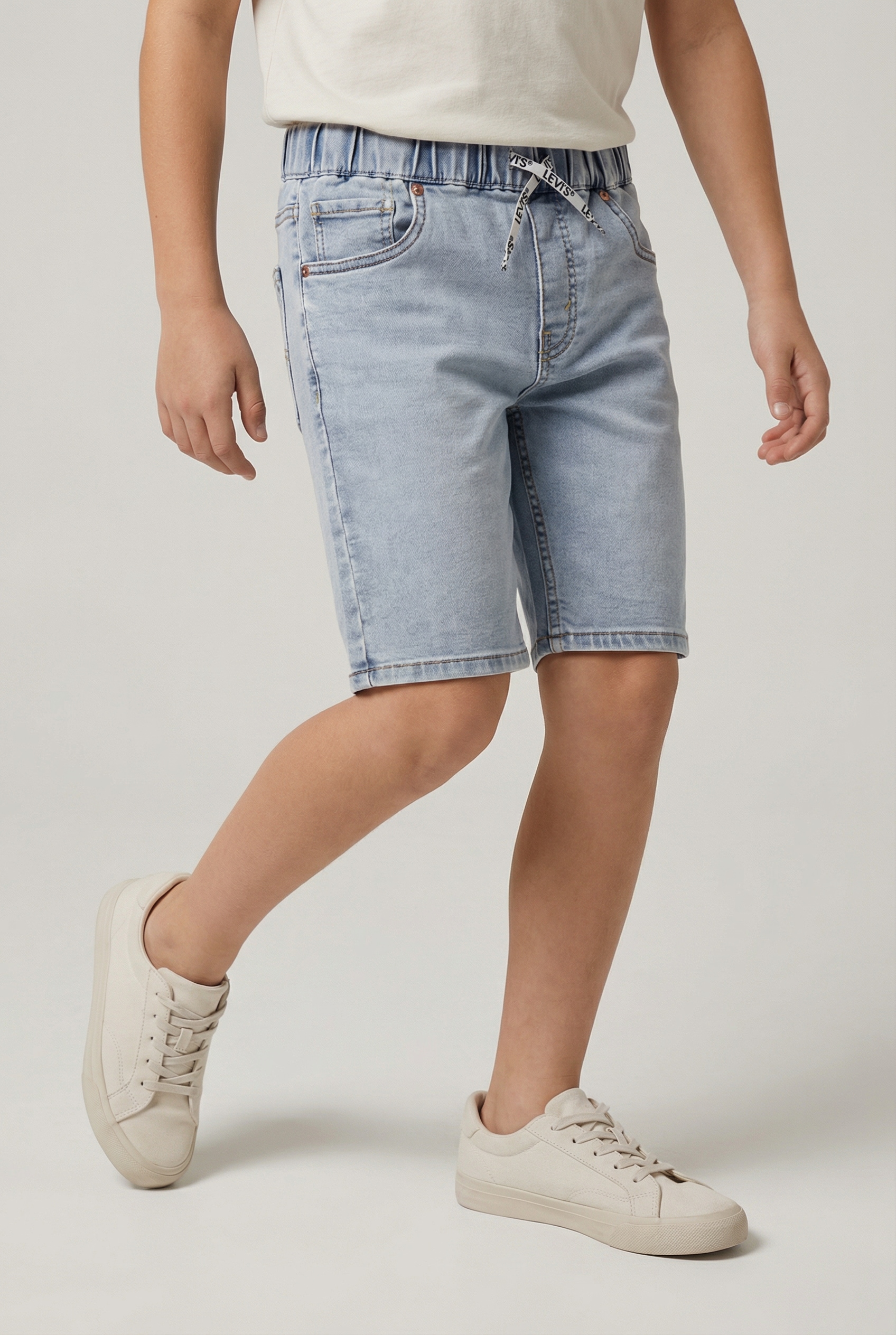 Levi's® Kids Jeansbermudas »LVB SKINNY FIT DOBBY SHORT« for BOYS