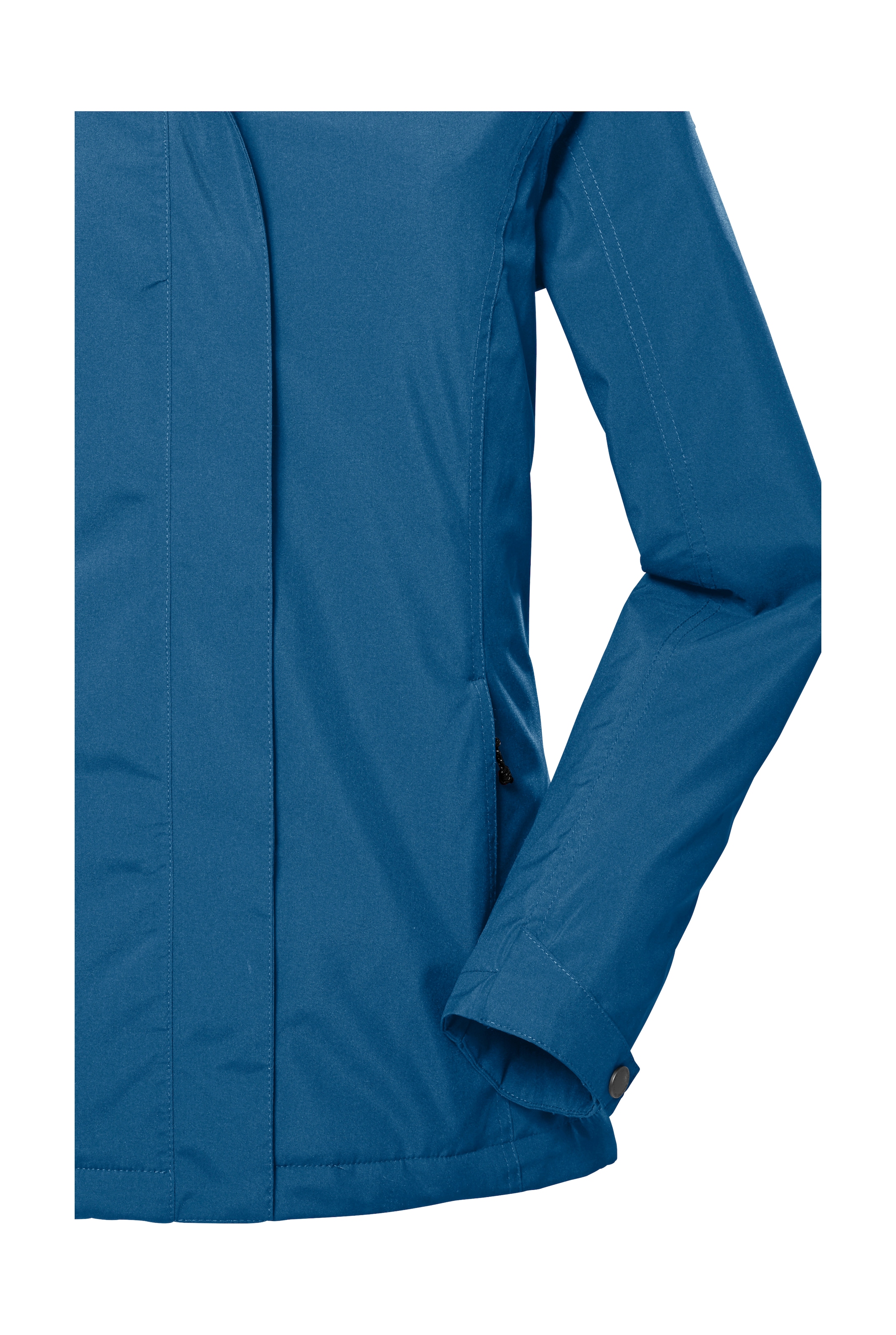 Killtec Outdoorjacke »KOS 42 WMN JCKT«, Wasser- und winddicht, atmungsaktiv, abzippbare Kapuze, verstellbare Ärmel
