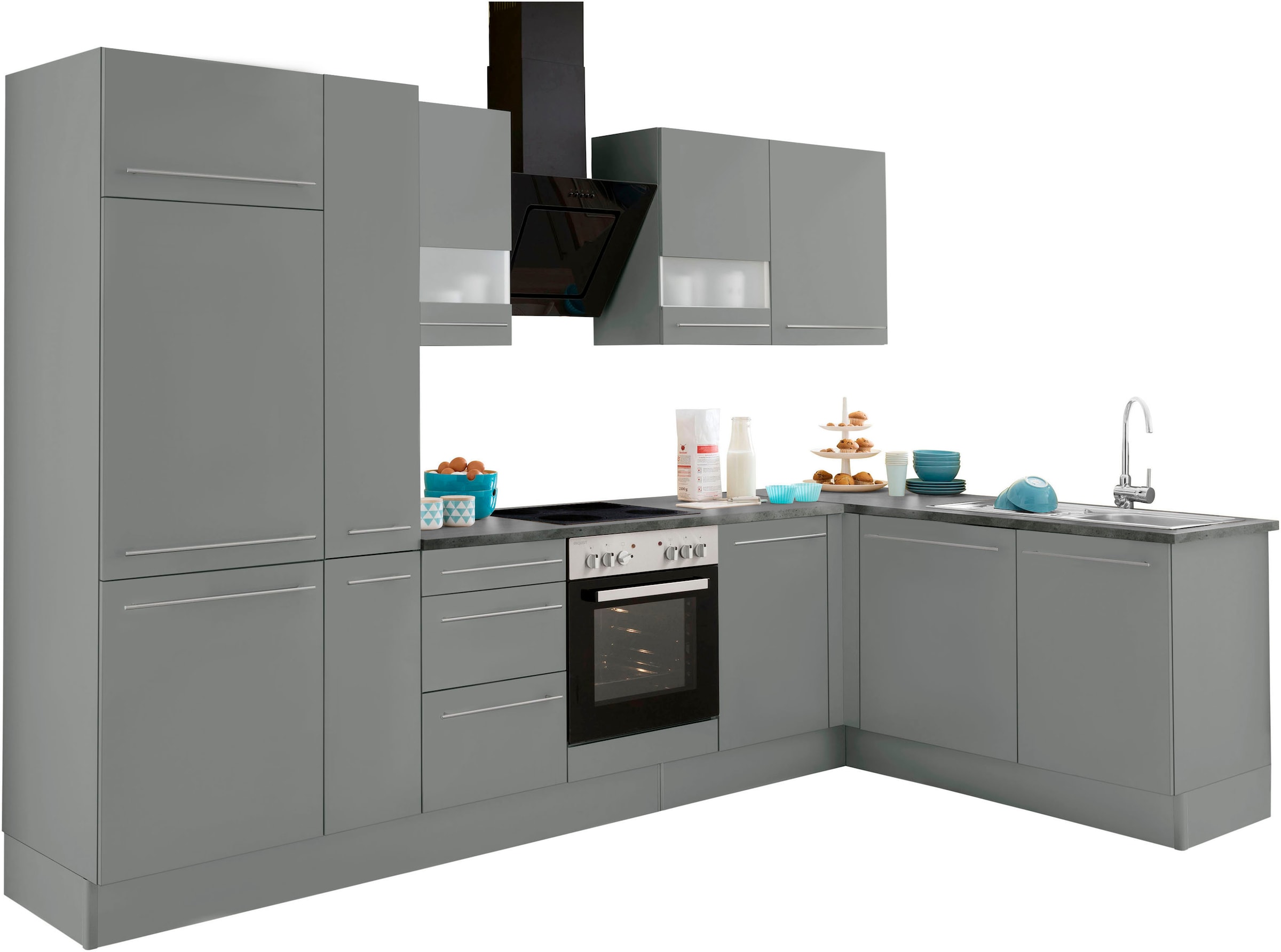 OPTIFIT 1100000002199 "Bern" Stellbreite 315x175 cm,wahlweise mit E-Geräten,höhenverstellb.Füße