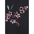 LASCANA Shirttop, (2 tlg., 2er-Pack), mit kleinen Flügelärmelchen und floralem Druck