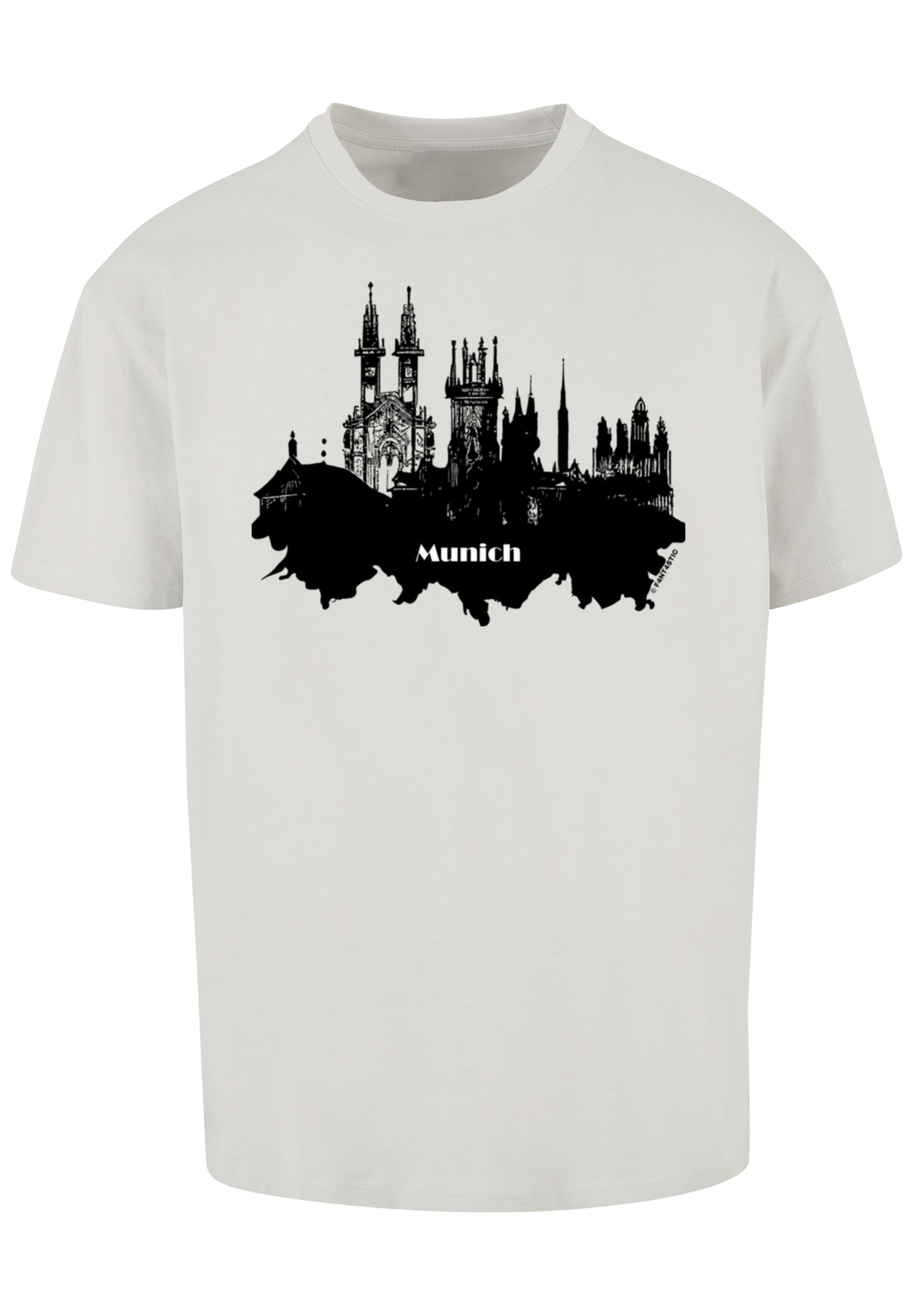 F4NT4STIC T-Shirt "Cities Collection - Munich skyline", Print günstig online kaufen