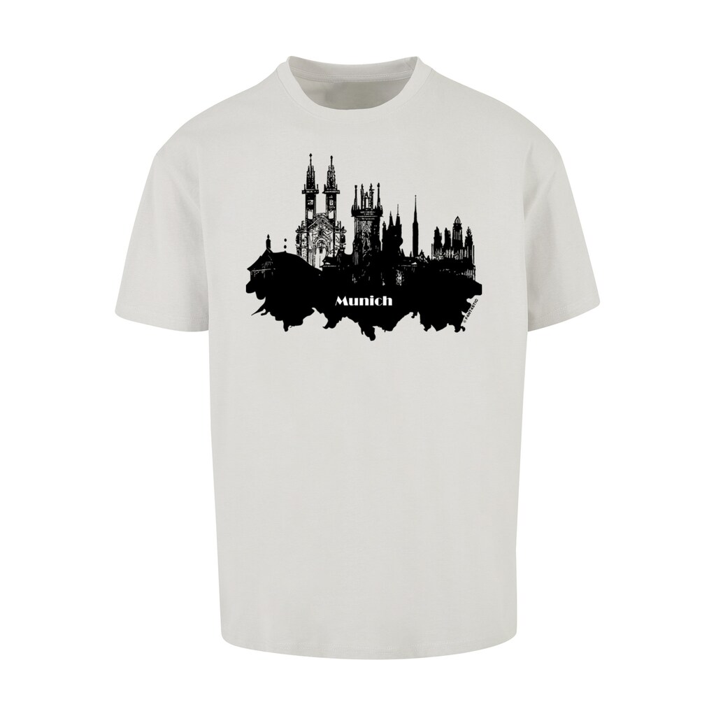 F4NT4STIC T-Shirt »Cities Collection - Munich skyline«