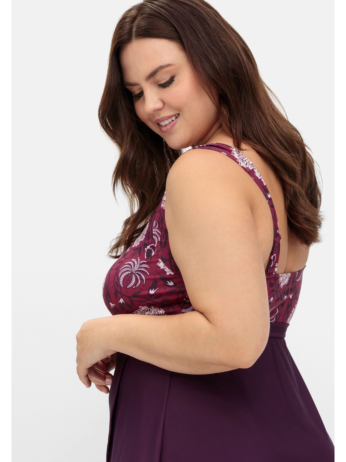 sheego by Joe Browns Tankini-Top »Große Größen«, in ausgestellter Longform