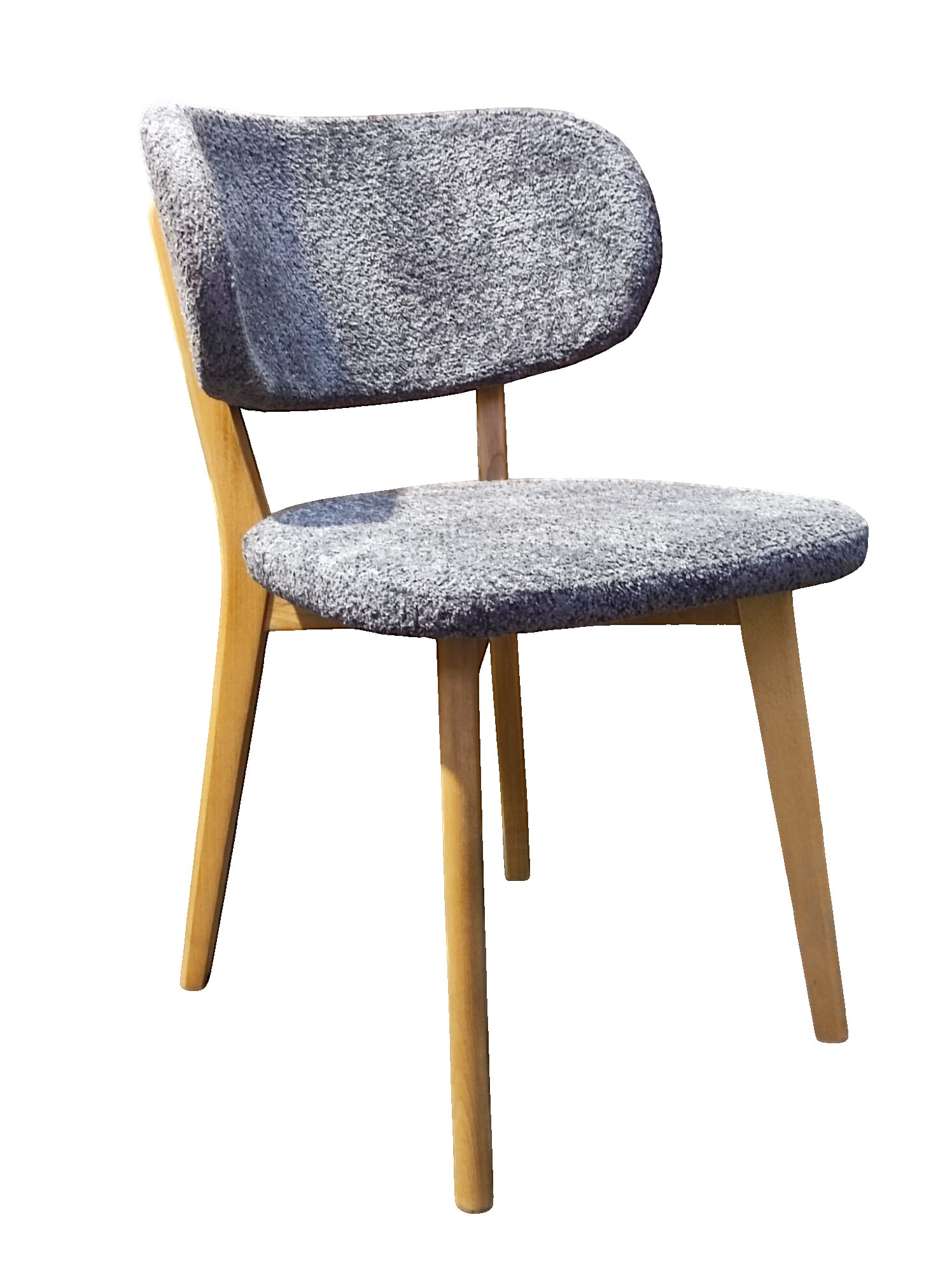 Home affaire Polsterstuhl »Luxy Esszimmerstuhl, Küchenstuhl, 4-Fußstuhl« () 2 Stk.Bequem und stilvoll. Gepolstert. Massivholzbeine. Retro