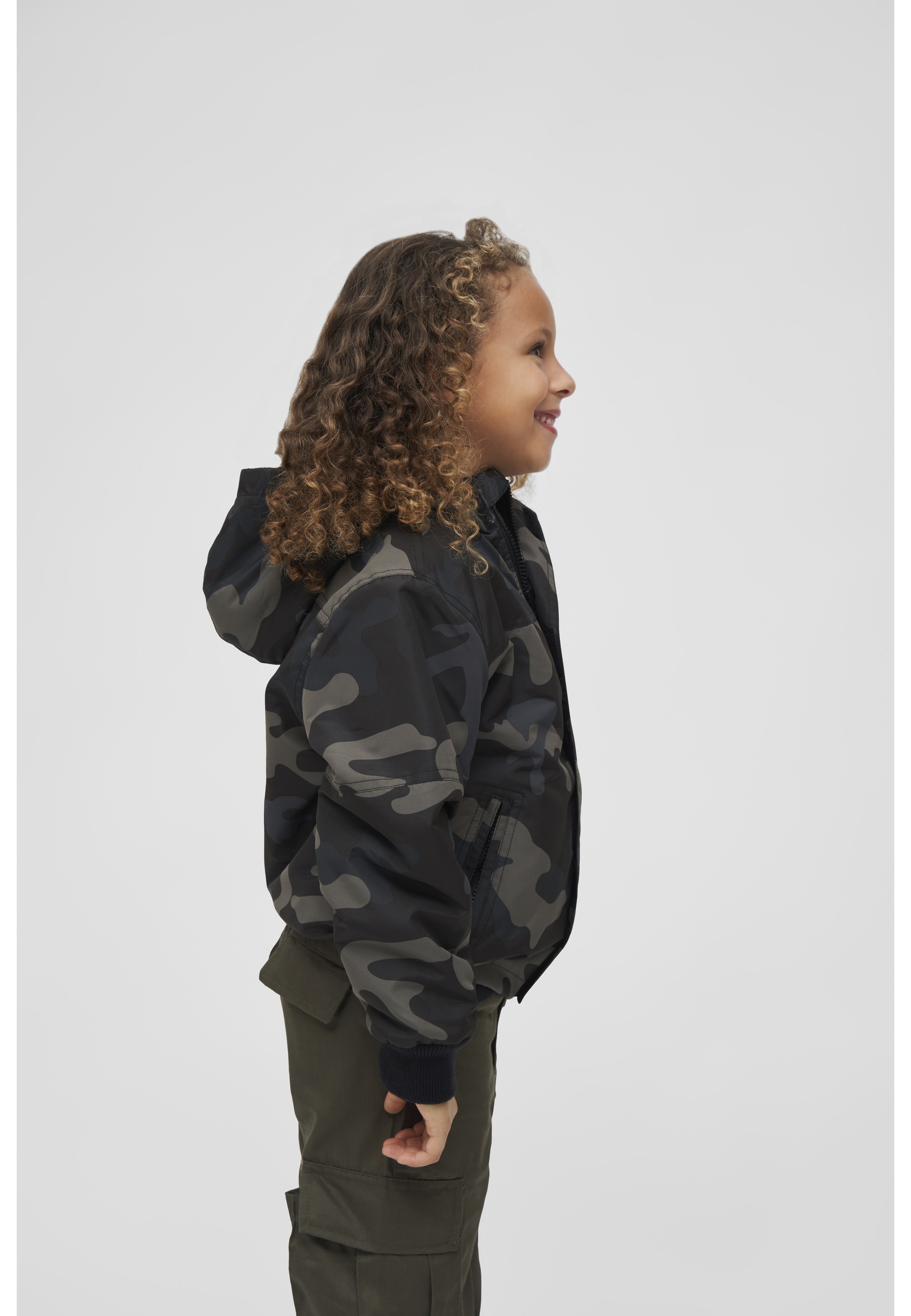 Brandit Allwetterjacke »Brandit Unisex Kids Windbreaker Frontzip« 1 Stk. tlg. mit Kapuze