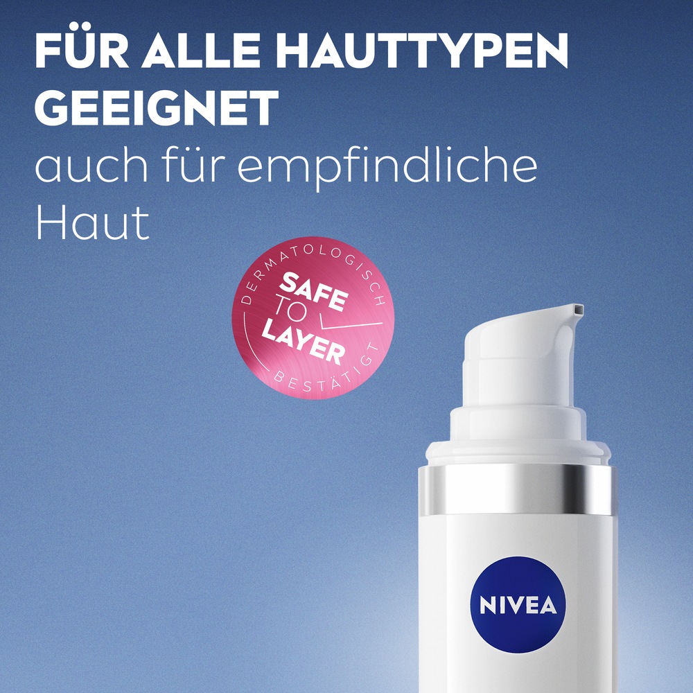 Nivea Gesichtsfluid »NIVEA CELLULAR Expert Filler + UVA UVB Daily UV Serum«, UVA- und UVB-Schutz, LSF 50+, pflegend